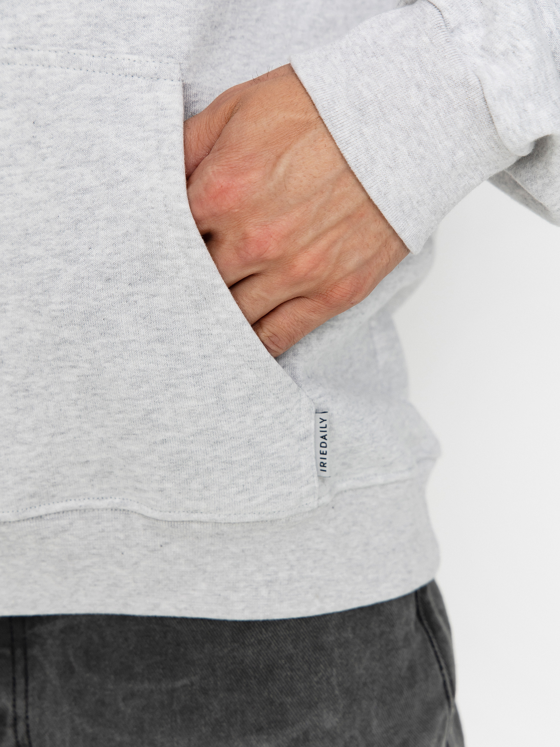 Худі Iriedaily No Love HD (ash heather)