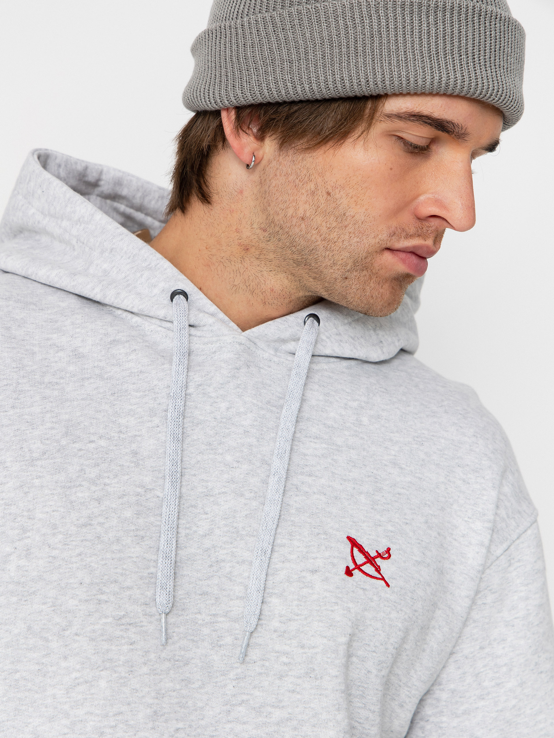 Худі Iriedaily No Love HD (ash heather)