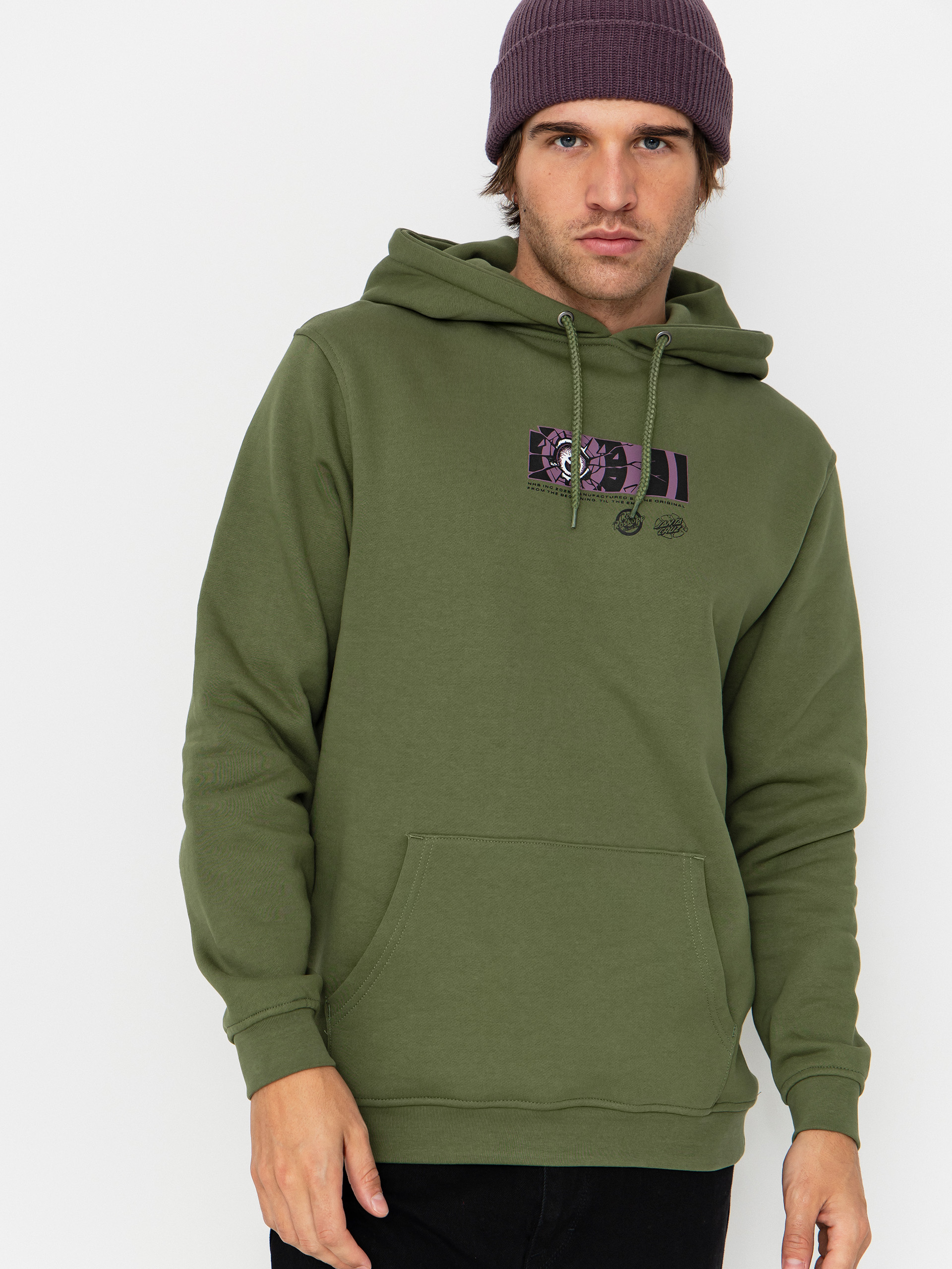 Світшот Santa Cruz Roskopp Dissect Strip (dark moss)