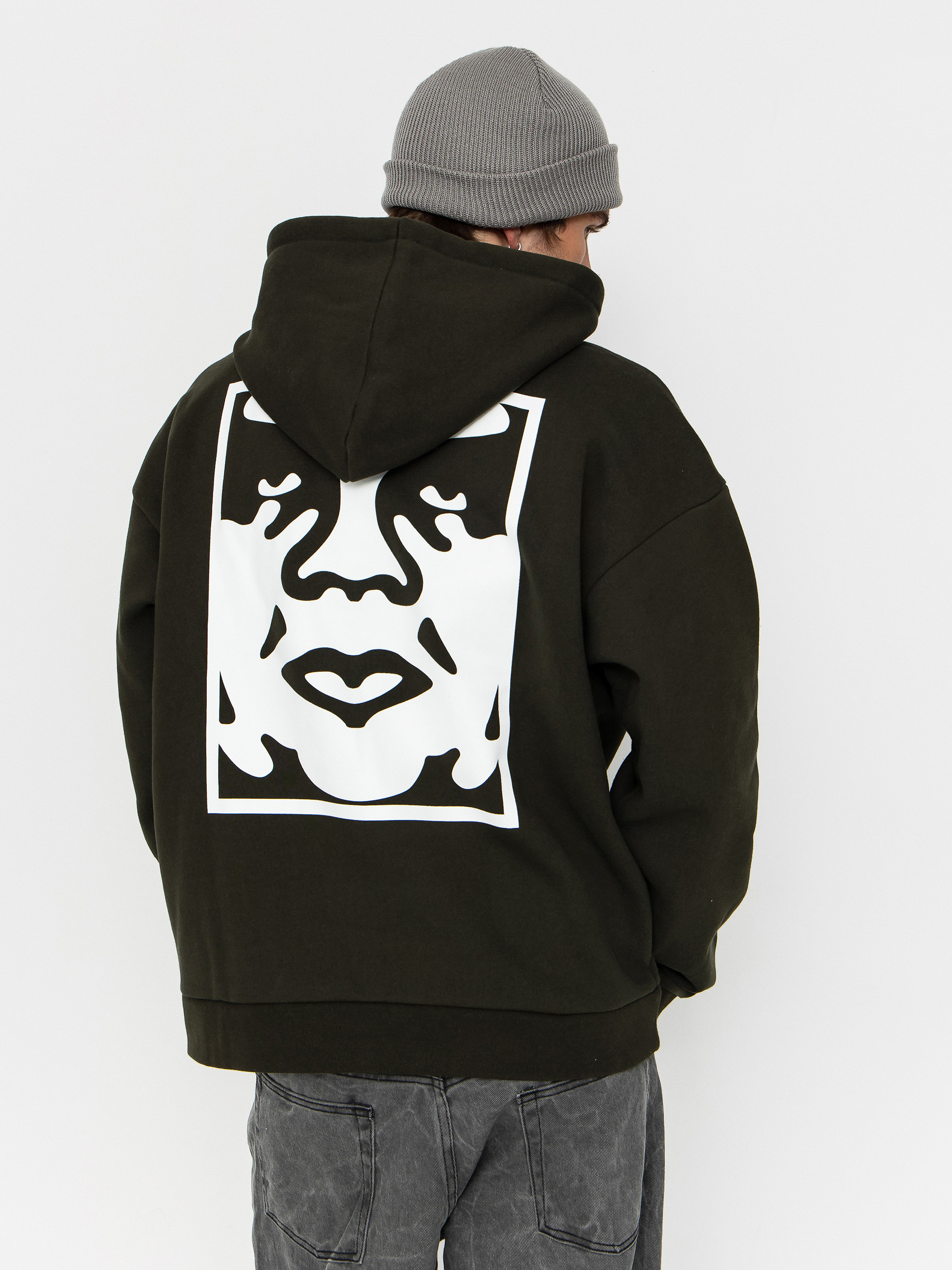 Худі OBEY Bold Icon Extra Heavy HD (rosin)