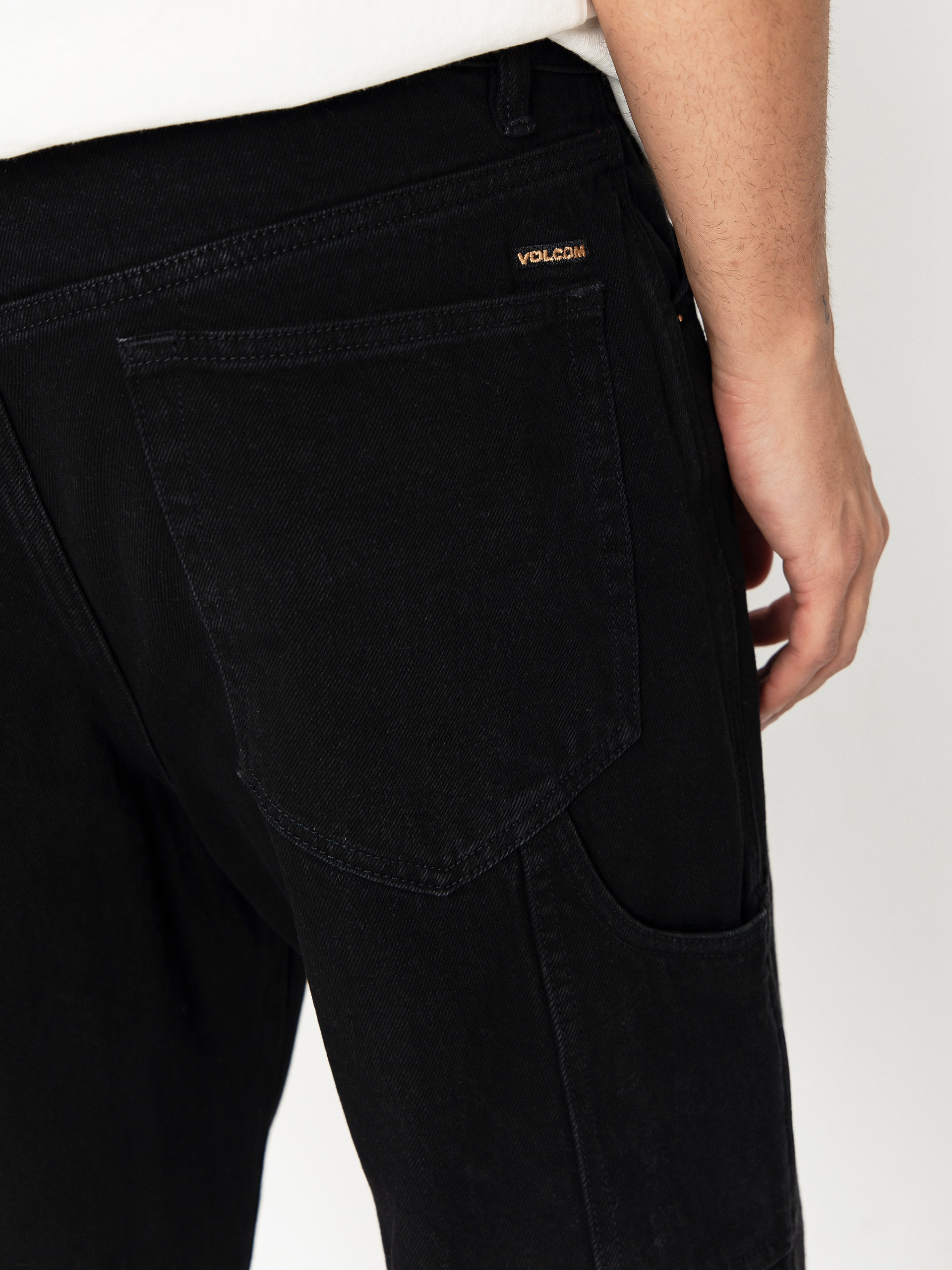 Штани Volcom Karpendter Lse Tprd Denim (black)