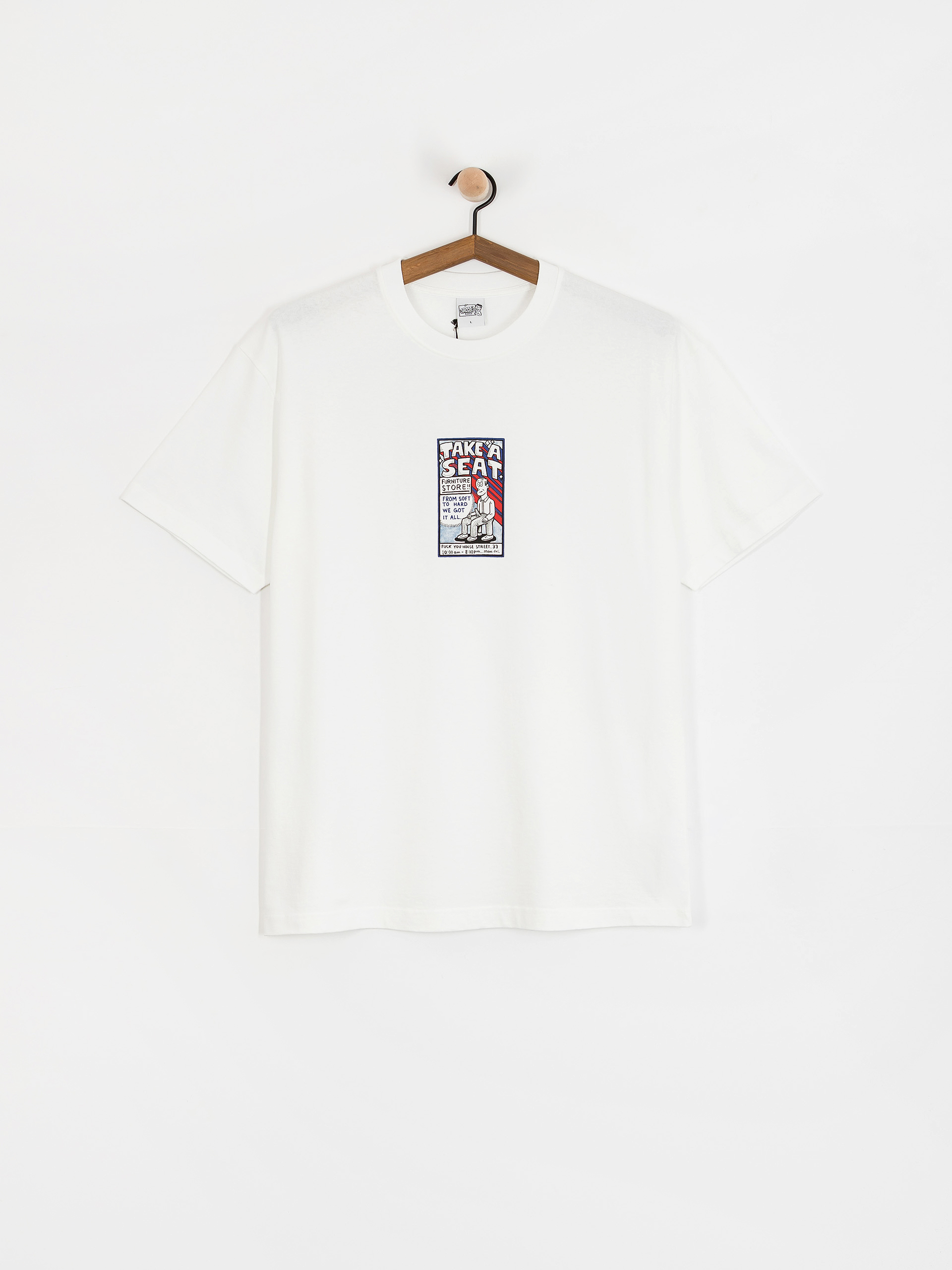 Футболка Polar Skate Take A Seat (white)