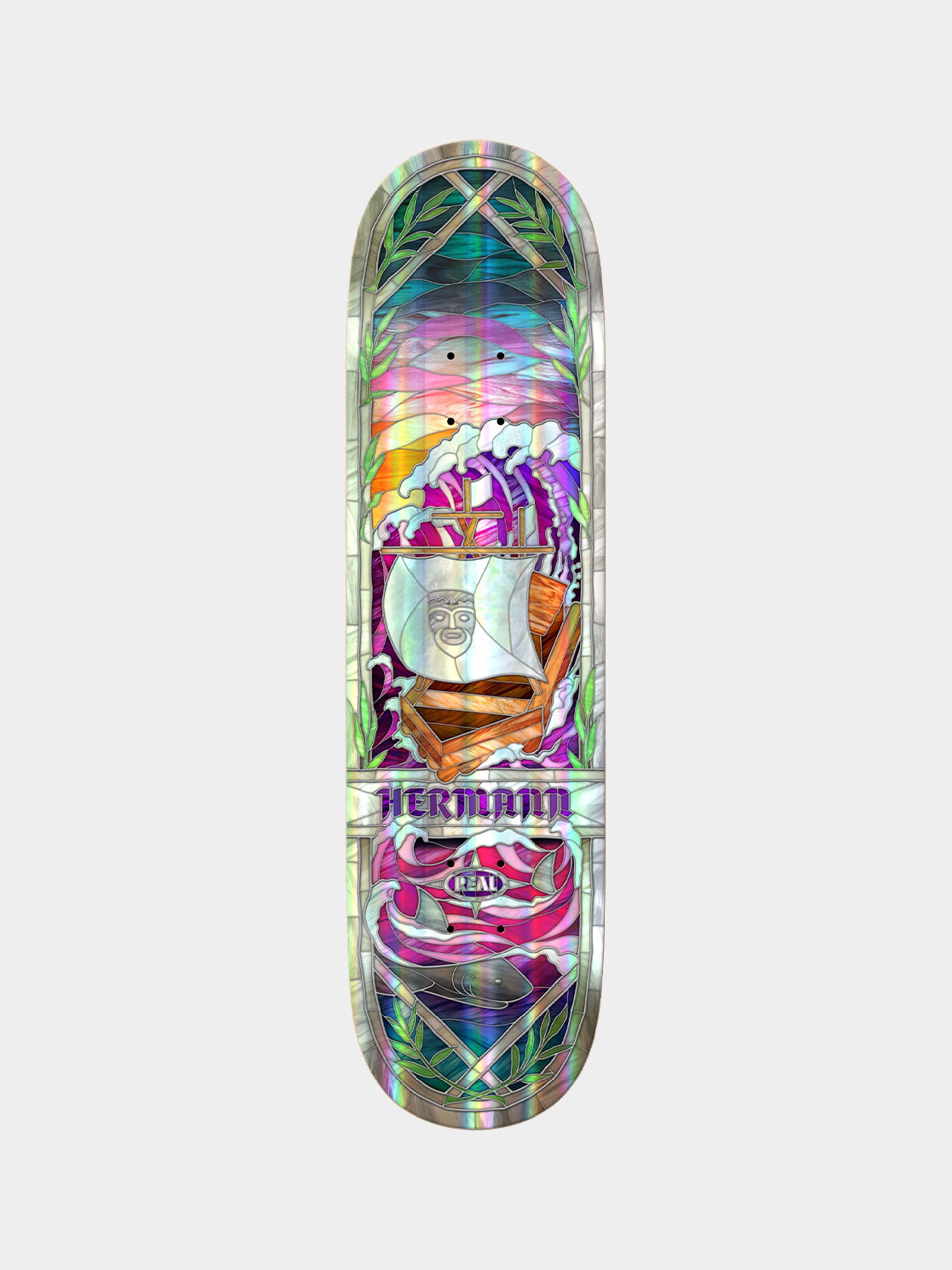 Декa Real Hermann Holographic Rainbow Foil Cathedral 