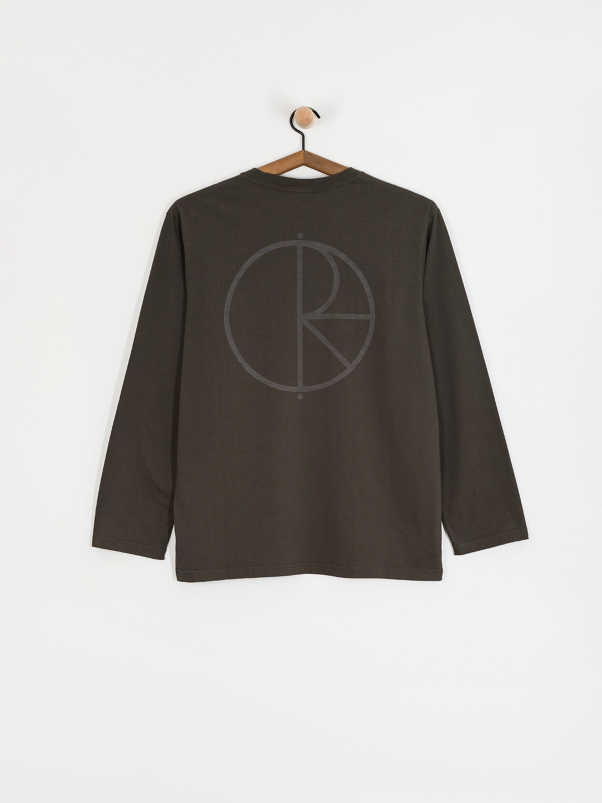 Лонгслів Polar Skate Steve Stroke Logo (dirty black)