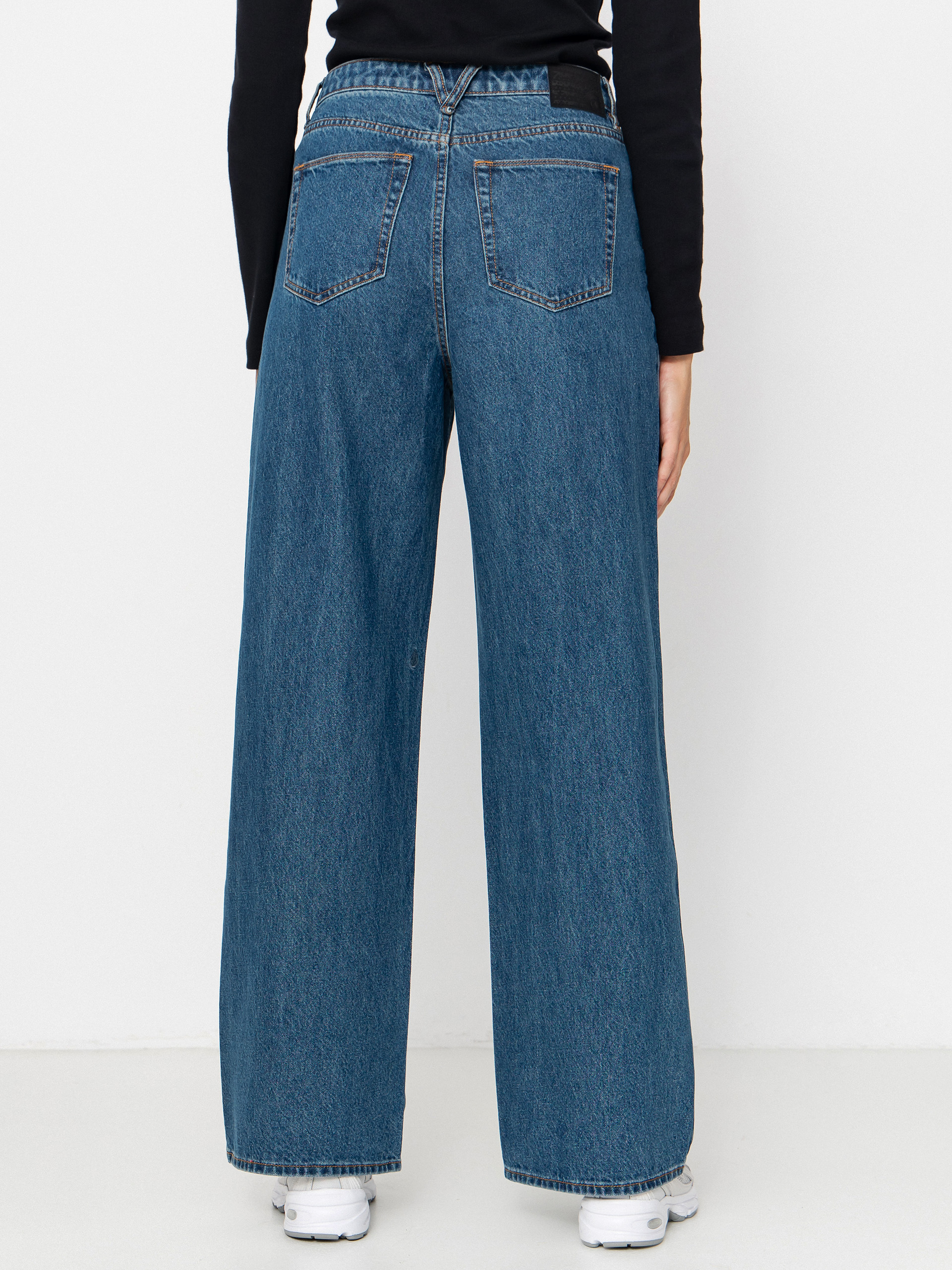 Штани Volcom Stoned Bf Hirise Wmn (indigo ridge wash)