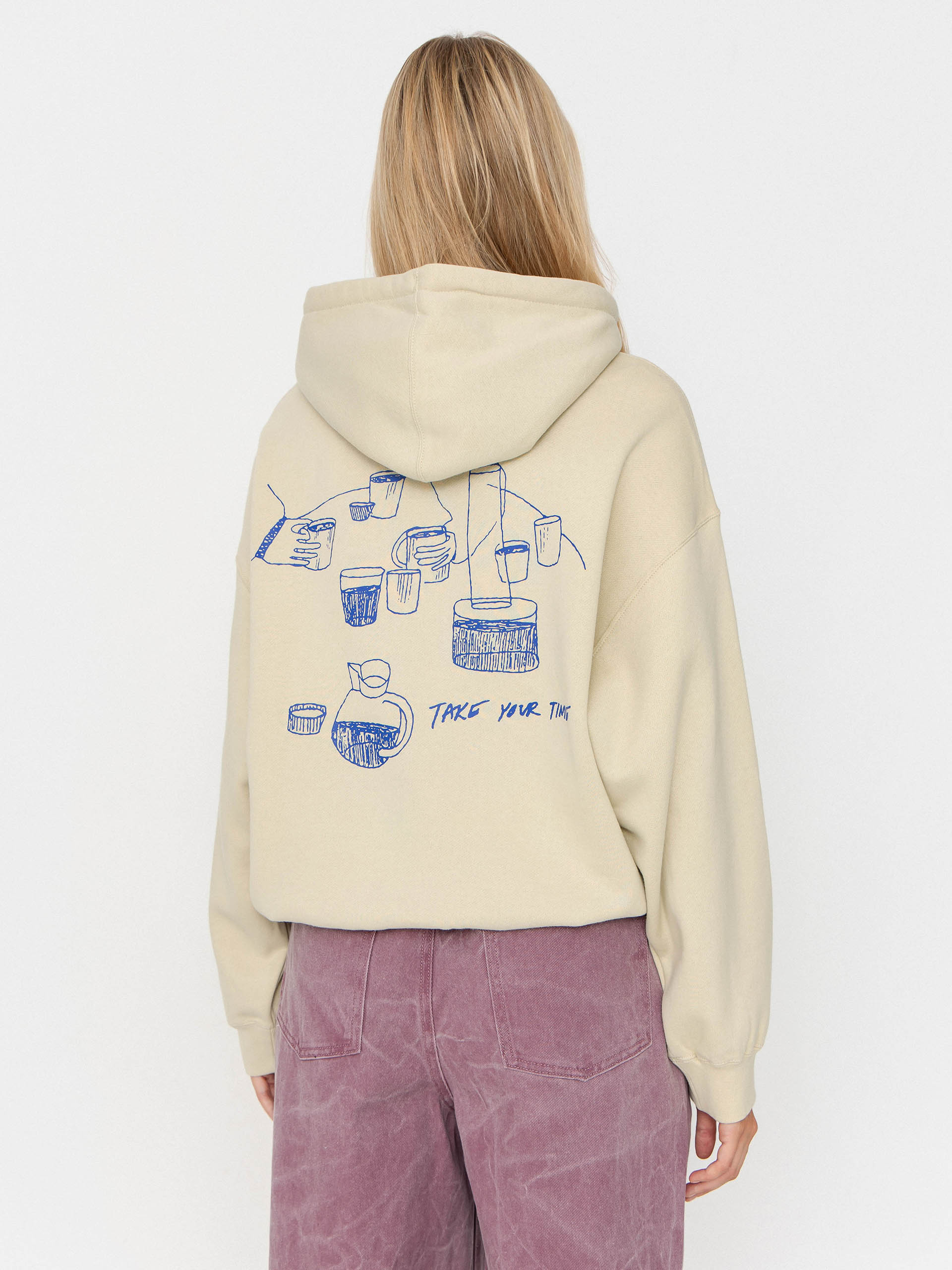 Худі OBEY Time Baggy Relaxed HD Wmn (sand)