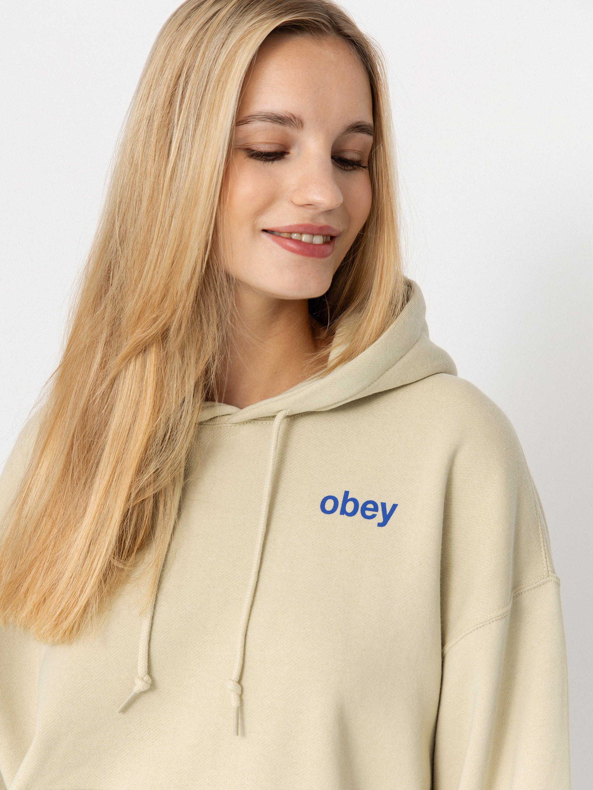 Худі OBEY Time Baggy Relaxed HD Wmn (sand)