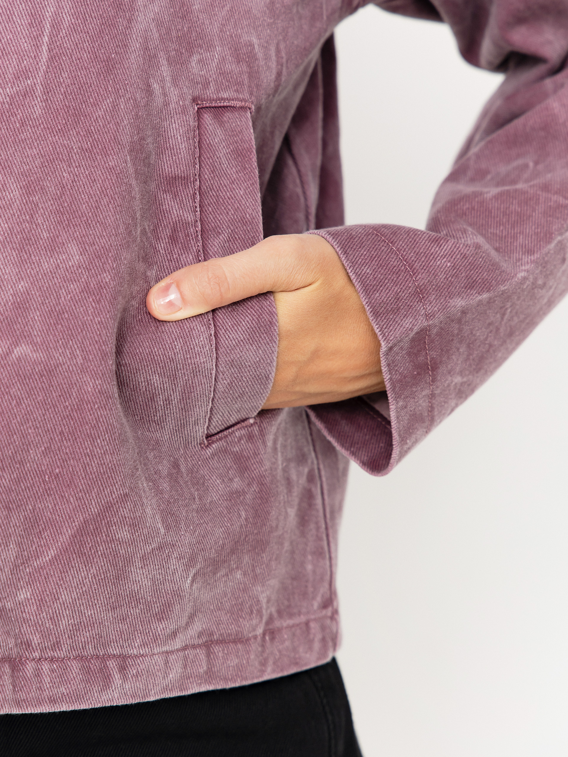 Куртка OBEY Donovan Zip Wmn (tulip wrinkle wash)