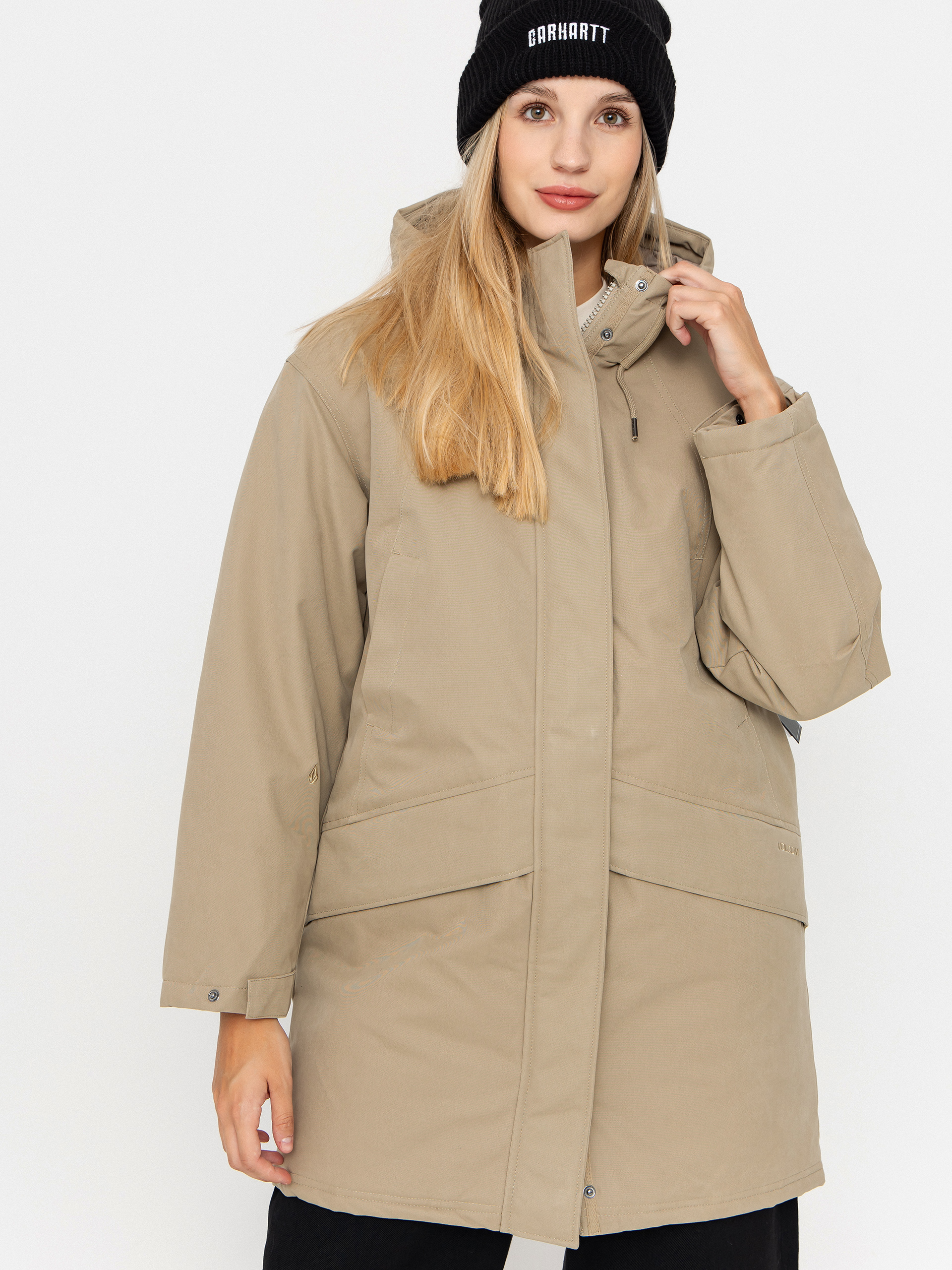 Куртка Volcom Somestone 10K Parka Wmn (khaki)