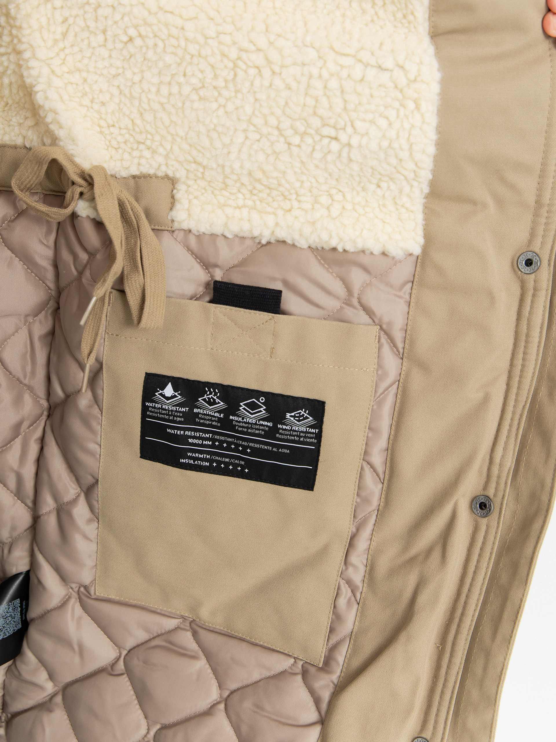 Куртка Volcom Somestone 10K Parka Wmn (khaki)