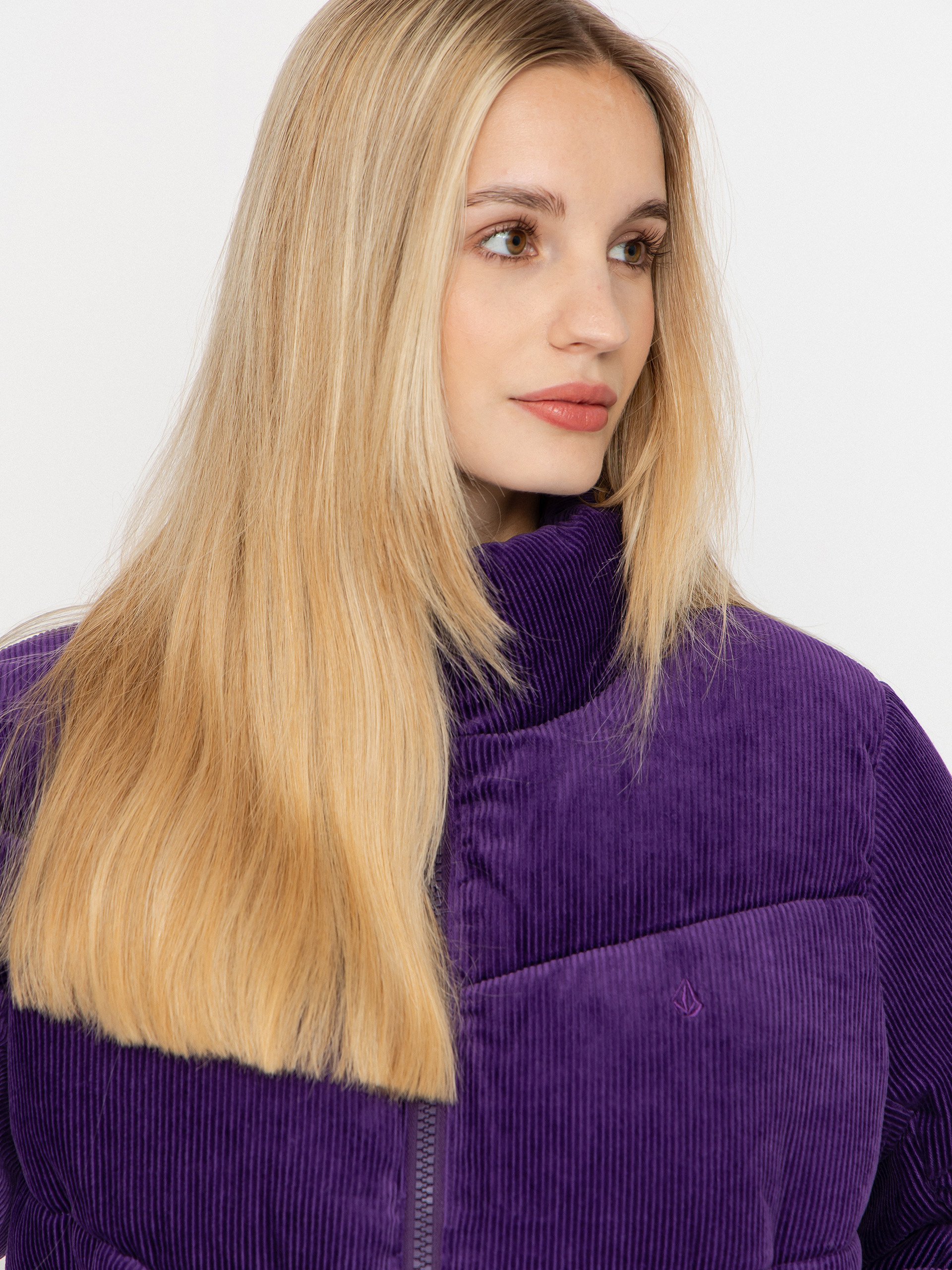 Куртка Volcom Cord'n Stone Puff Wmn (acai)