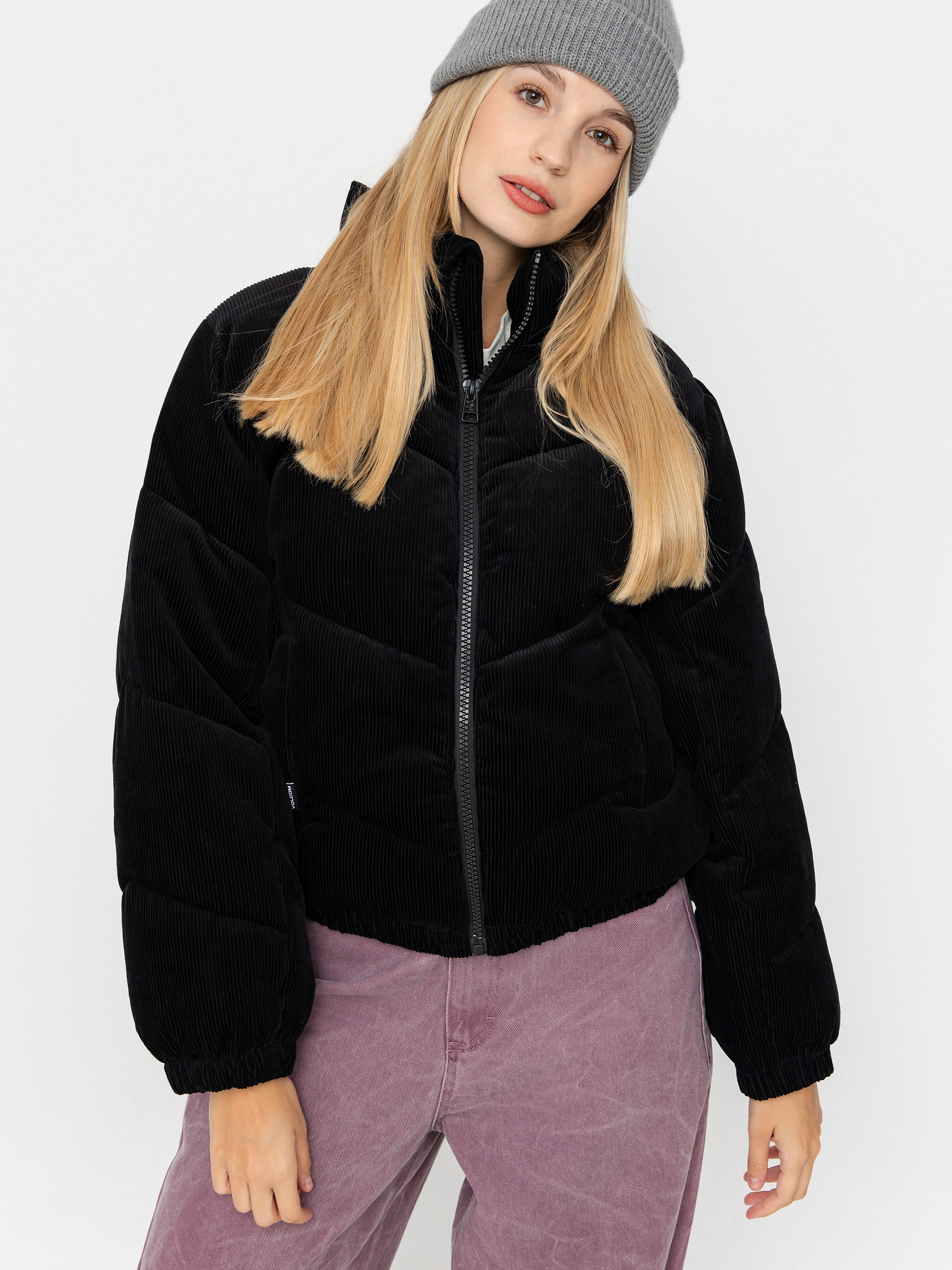 Куртка Volcom Cord'n Stone Puff Wmn (black)
