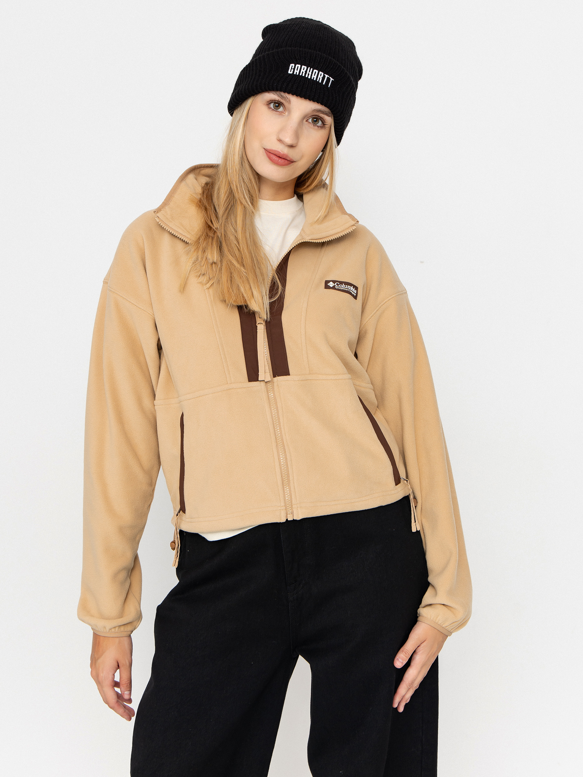 Флісовий светр Columbia Backbowl II Full Zip Wmn (canoe/tobacco)