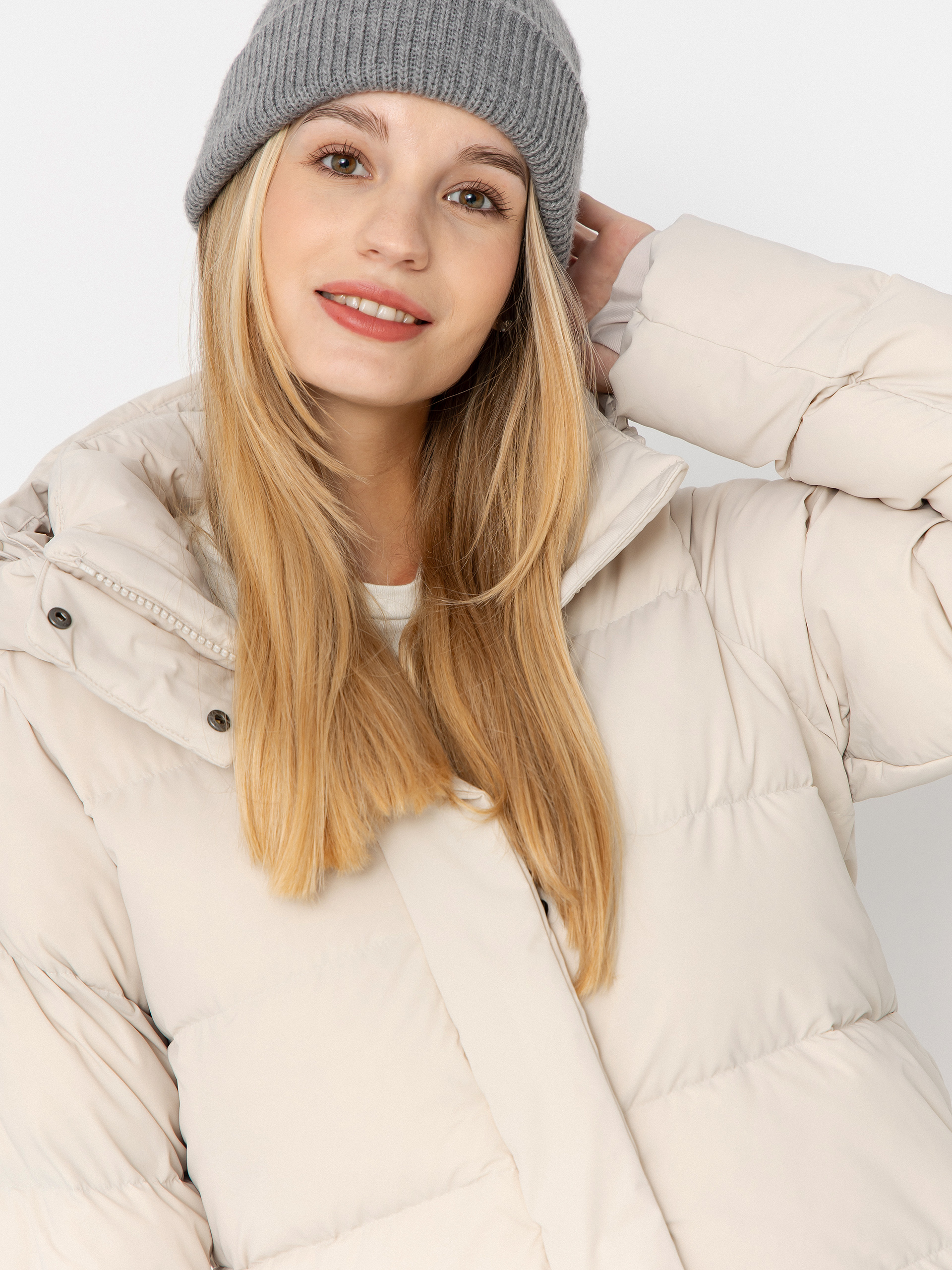Куртка Columbia Amaze Puff Hooded Wmn (dark stone)