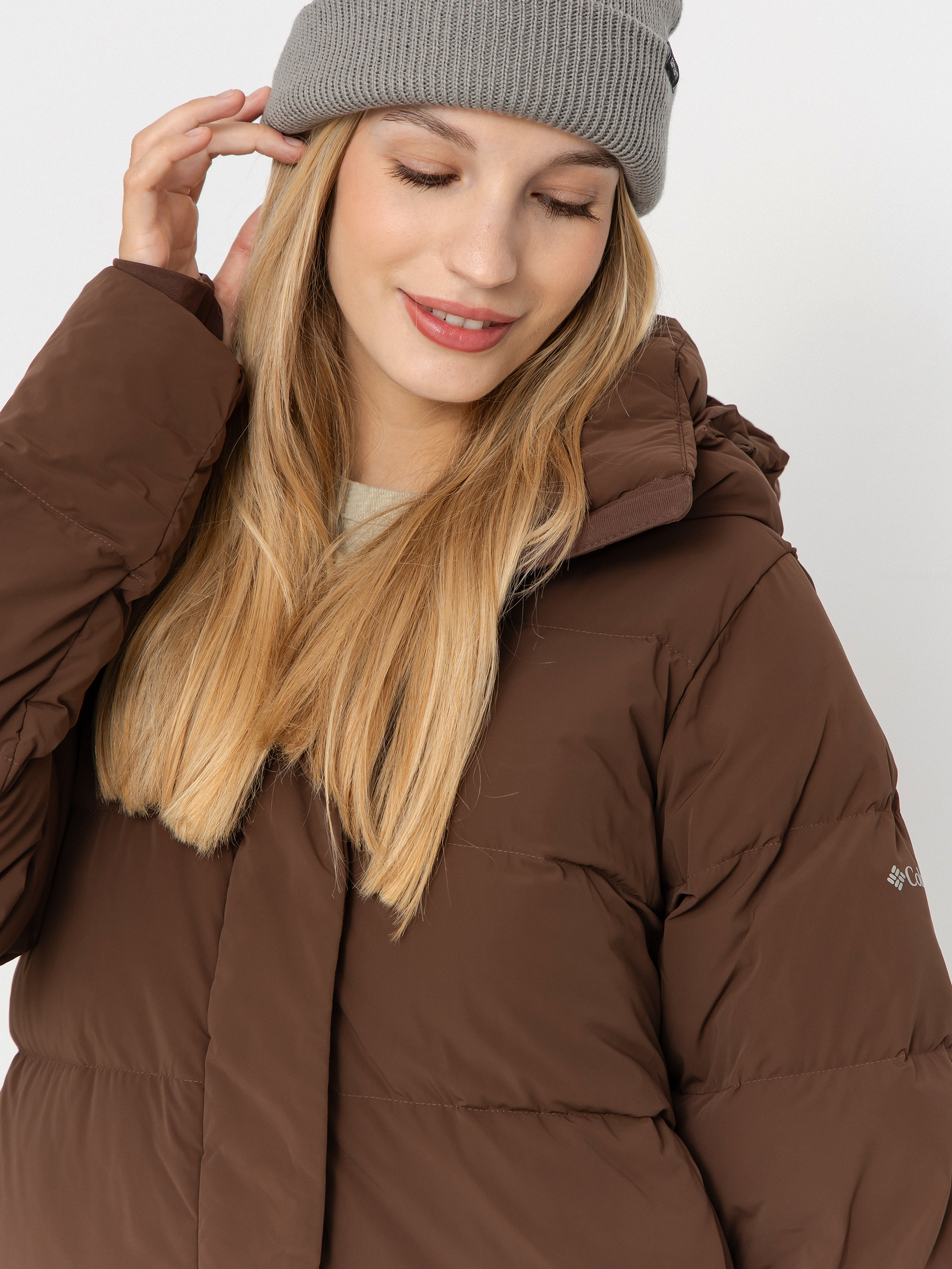 Куртка Columbia Amaze Puff Hooded Wmn (tobacco)