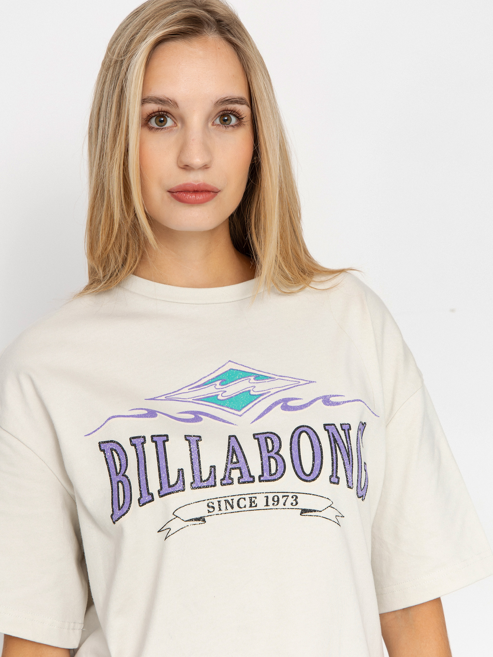 Футболка Billabong Wave Out Wmn (light grey)