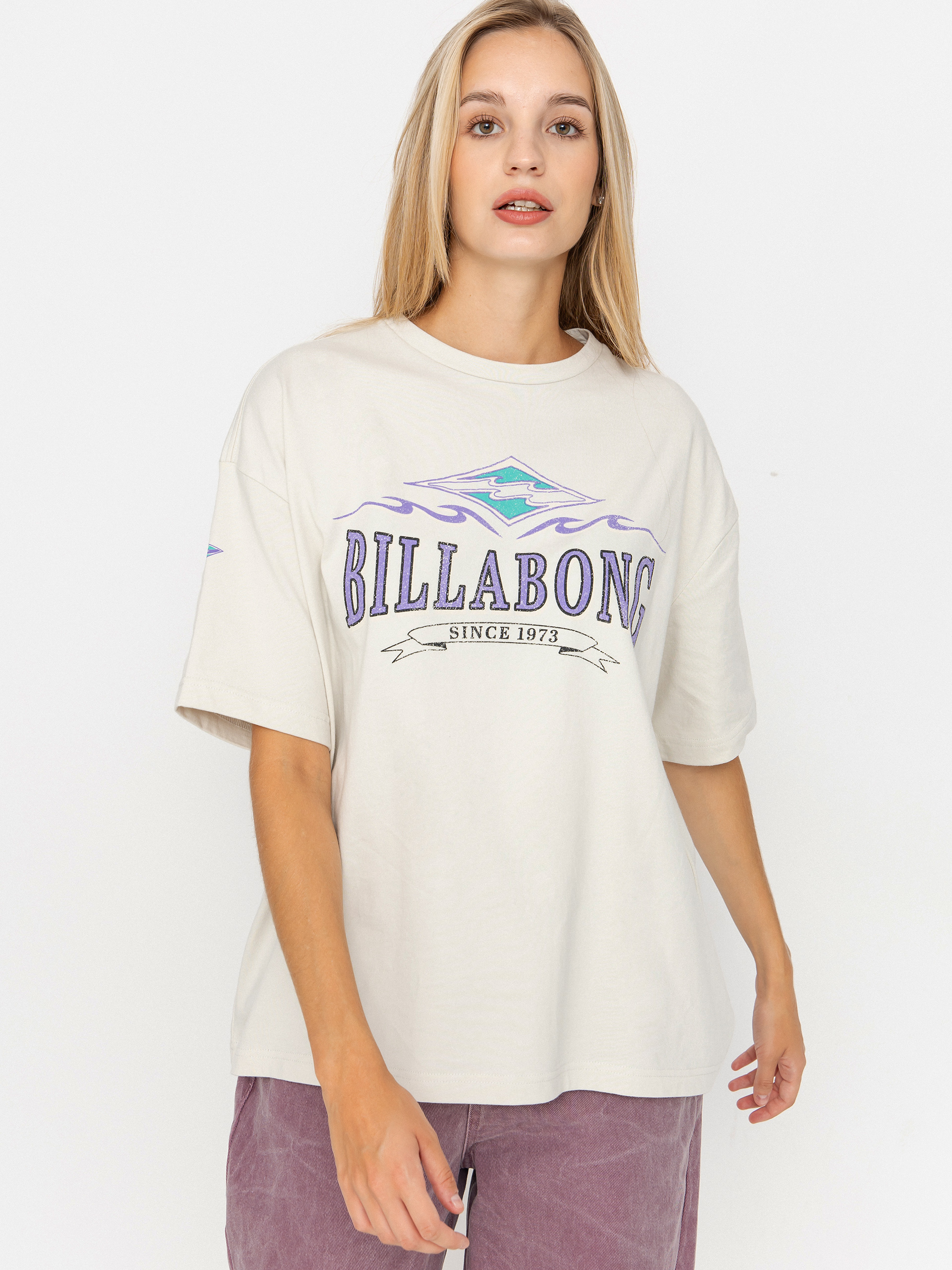 Футболка Billabong Wave Out Wmn (light grey)