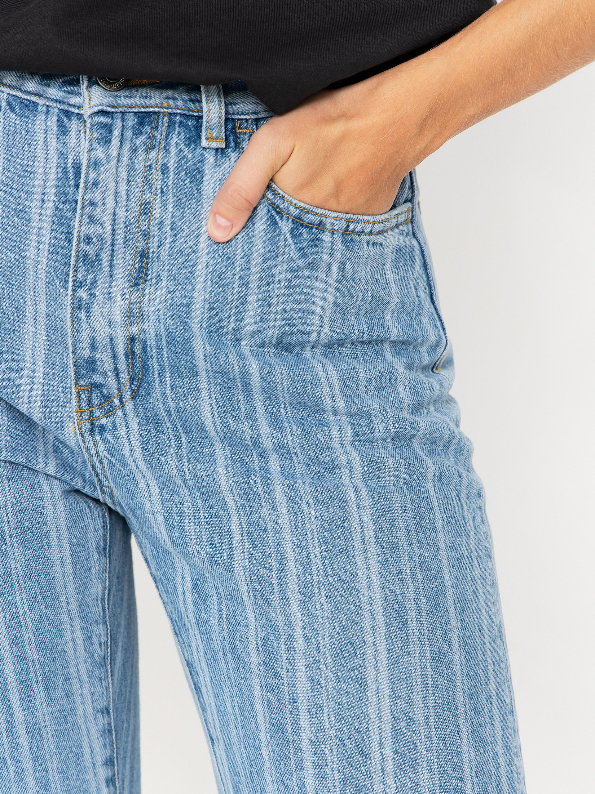 Штани Carhartt WIP Rylan Wmn (rylan stripe/blue/stone bleached)