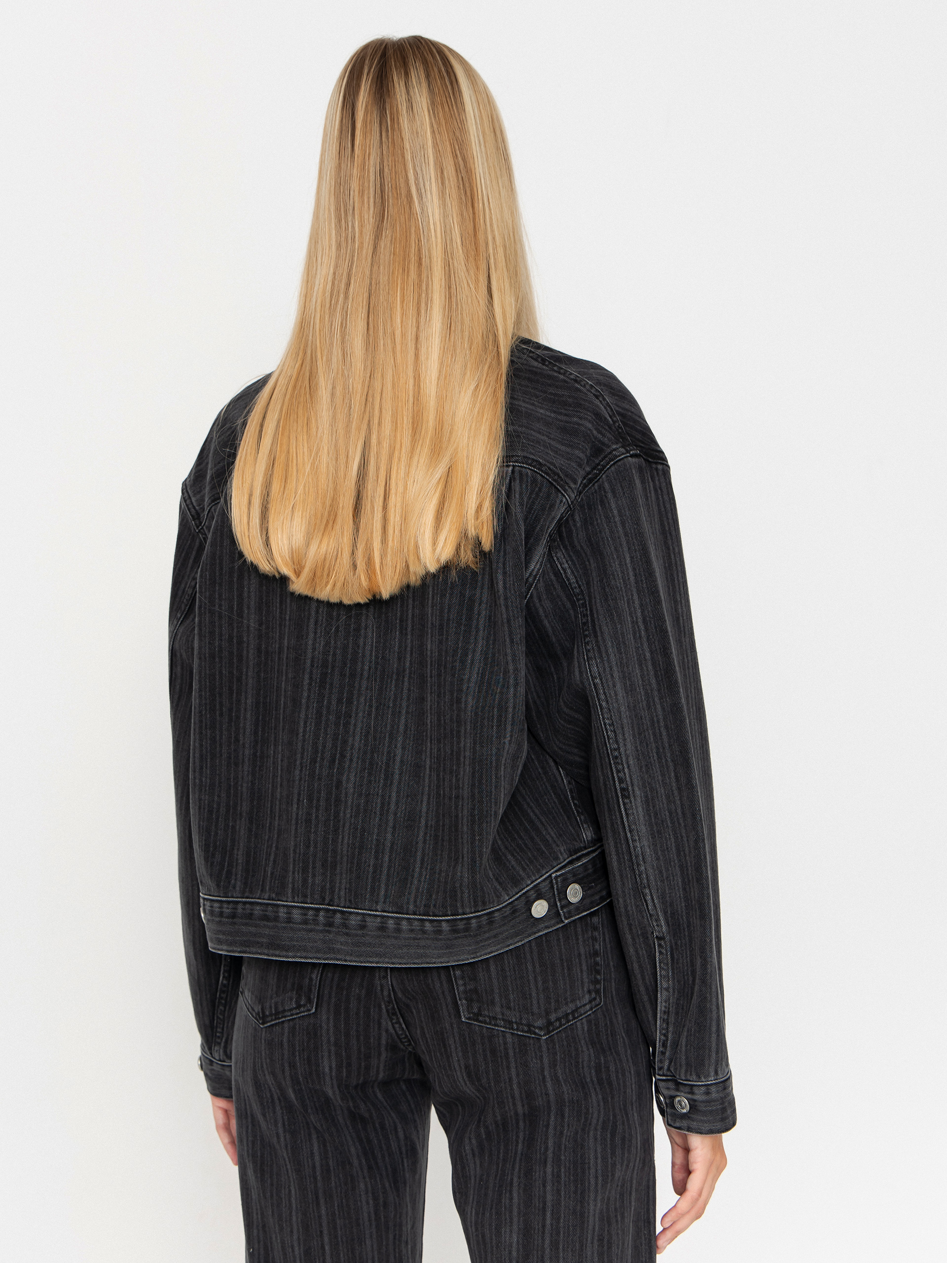 Куртка Carhartt WIP Rylan Wmn (rylan stripe/black/stone washed)