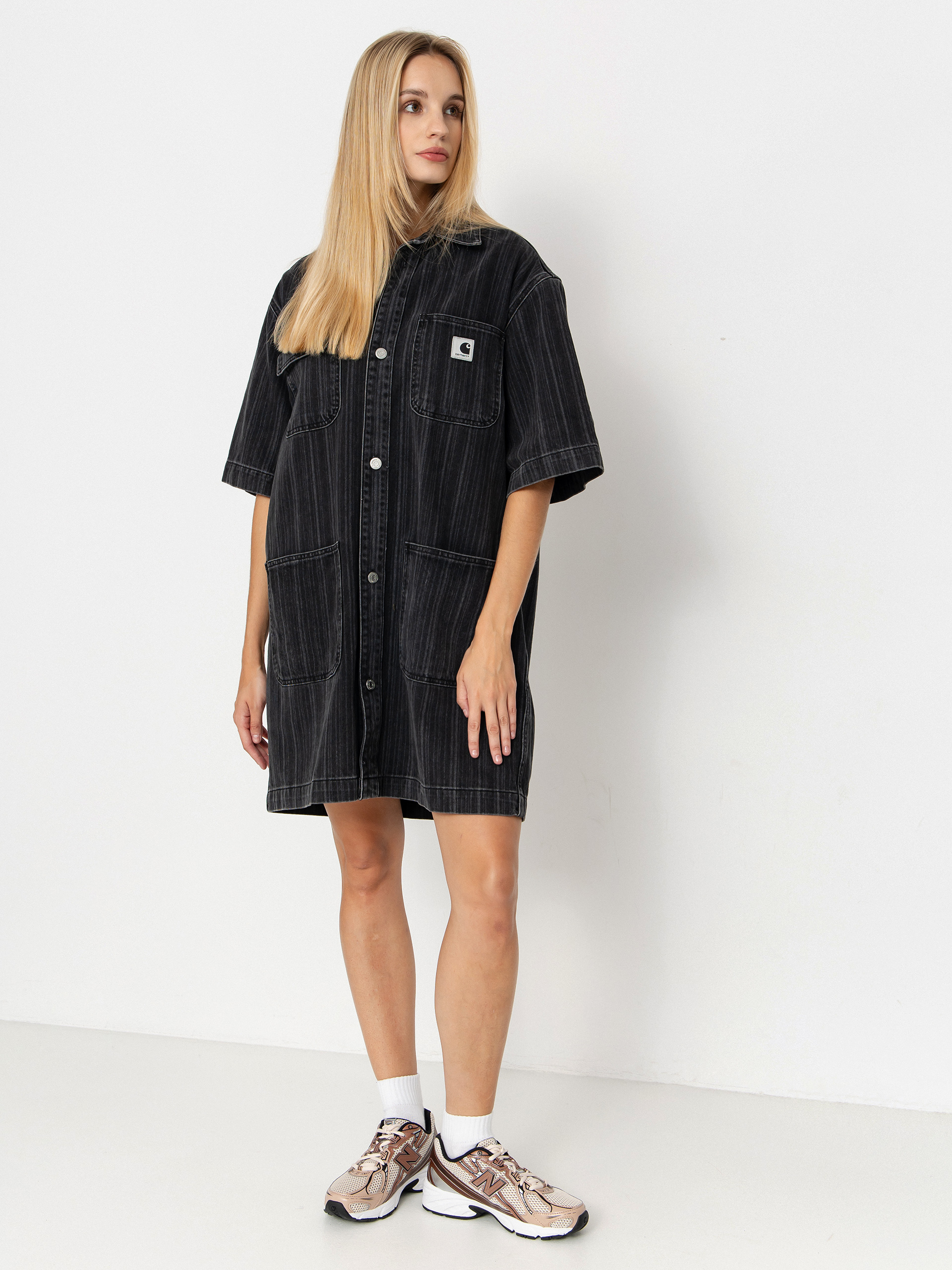 Сукня Carhartt WIP Rylan Dress Wmn (rylan stripe/black/stone washed)