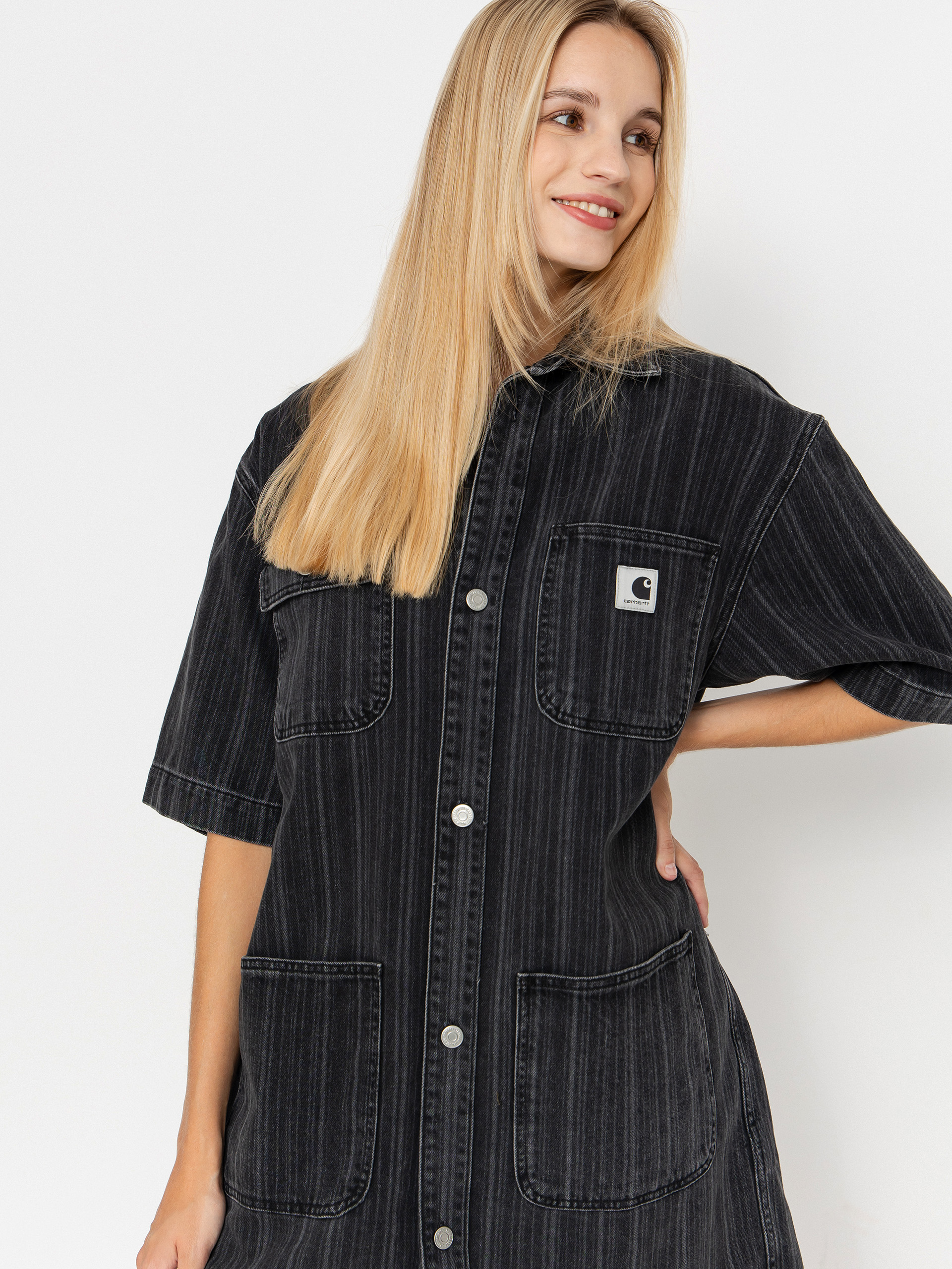 Сукня Carhartt WIP Rylan Dress Wmn (rylan stripe/black/stone washed)