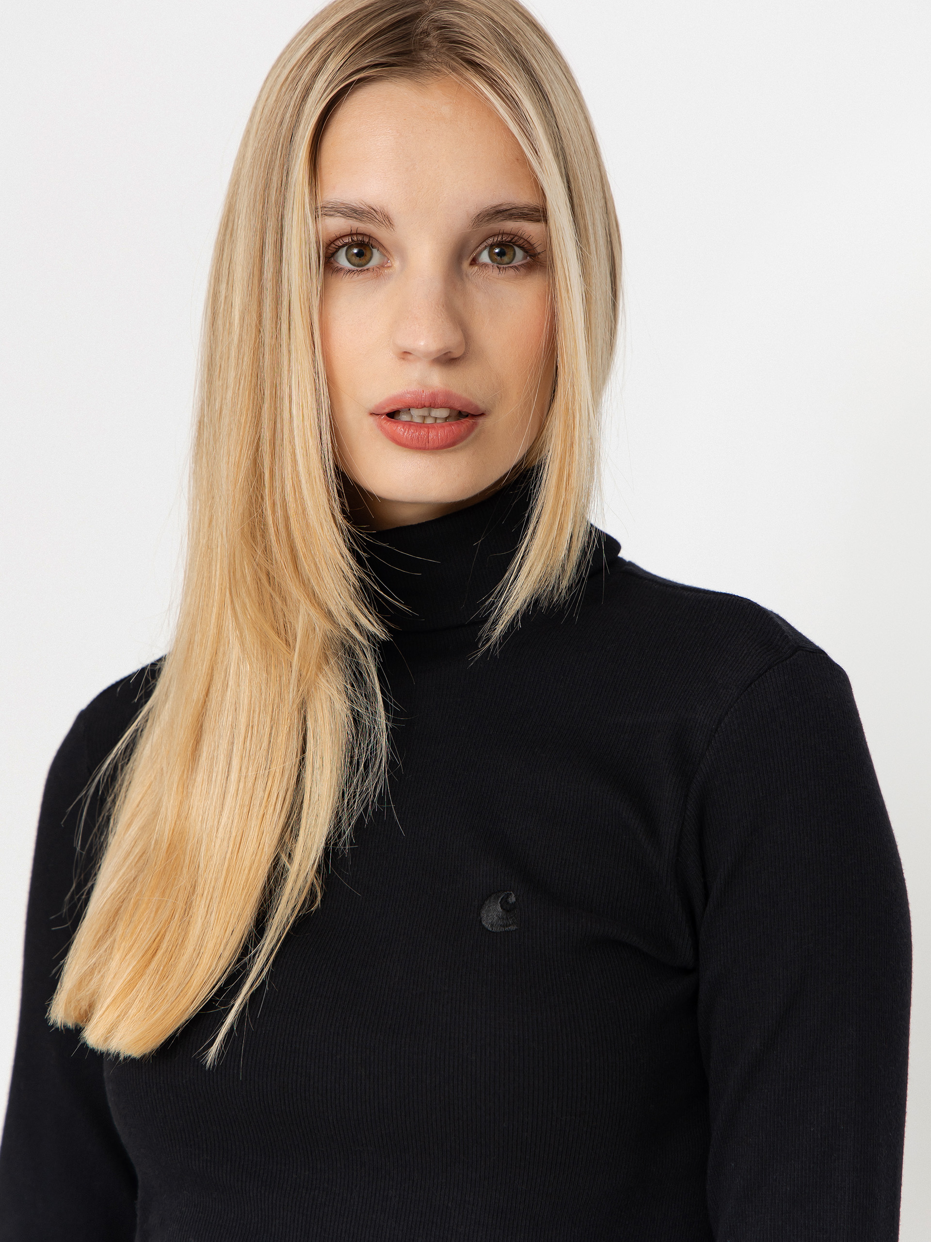 Лонгслів Carhartt WIP Philipa Mockneck Wmn (black)