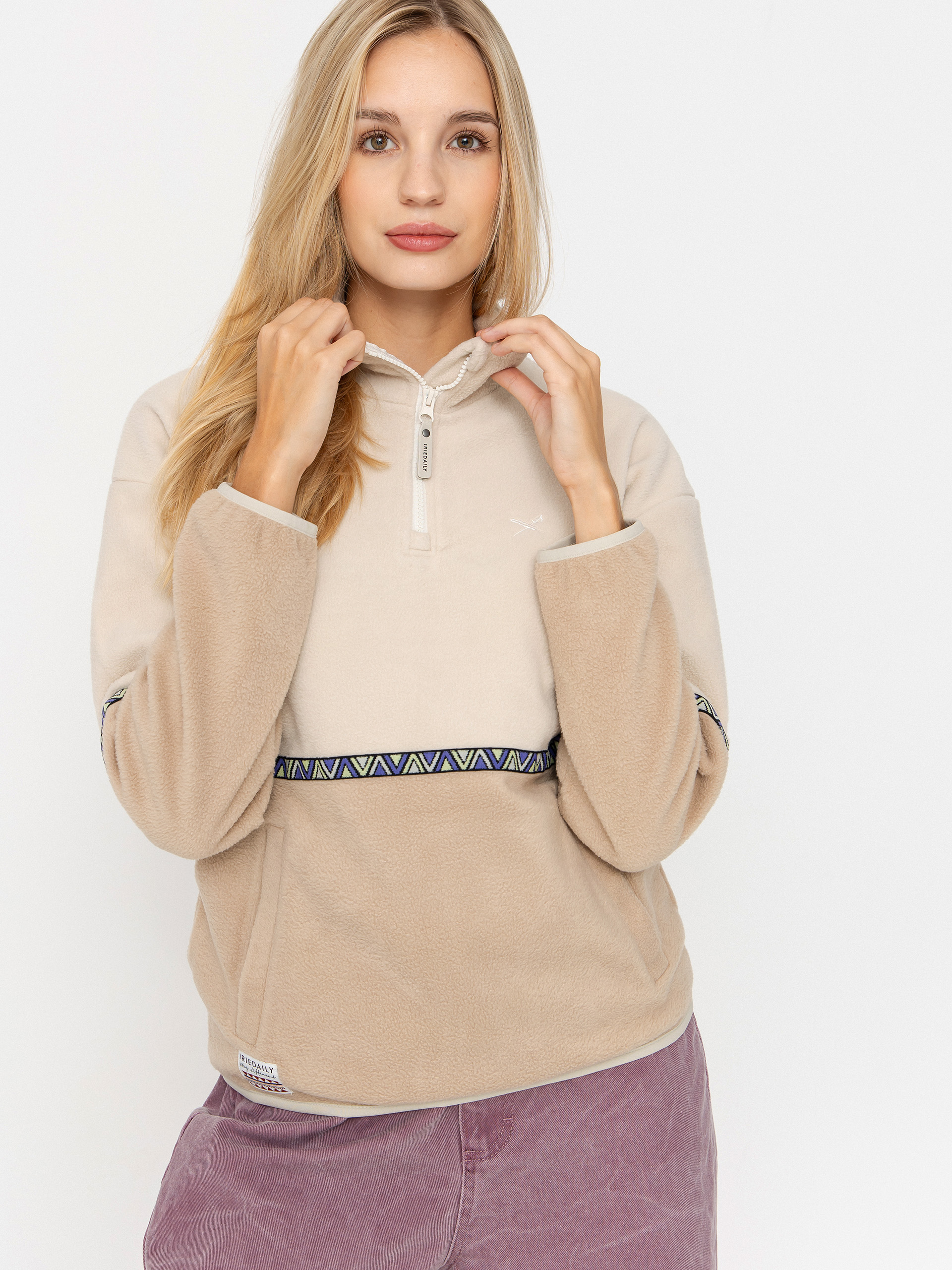 Флісовий светр Iriedaily Holina Wmn (khaki)
