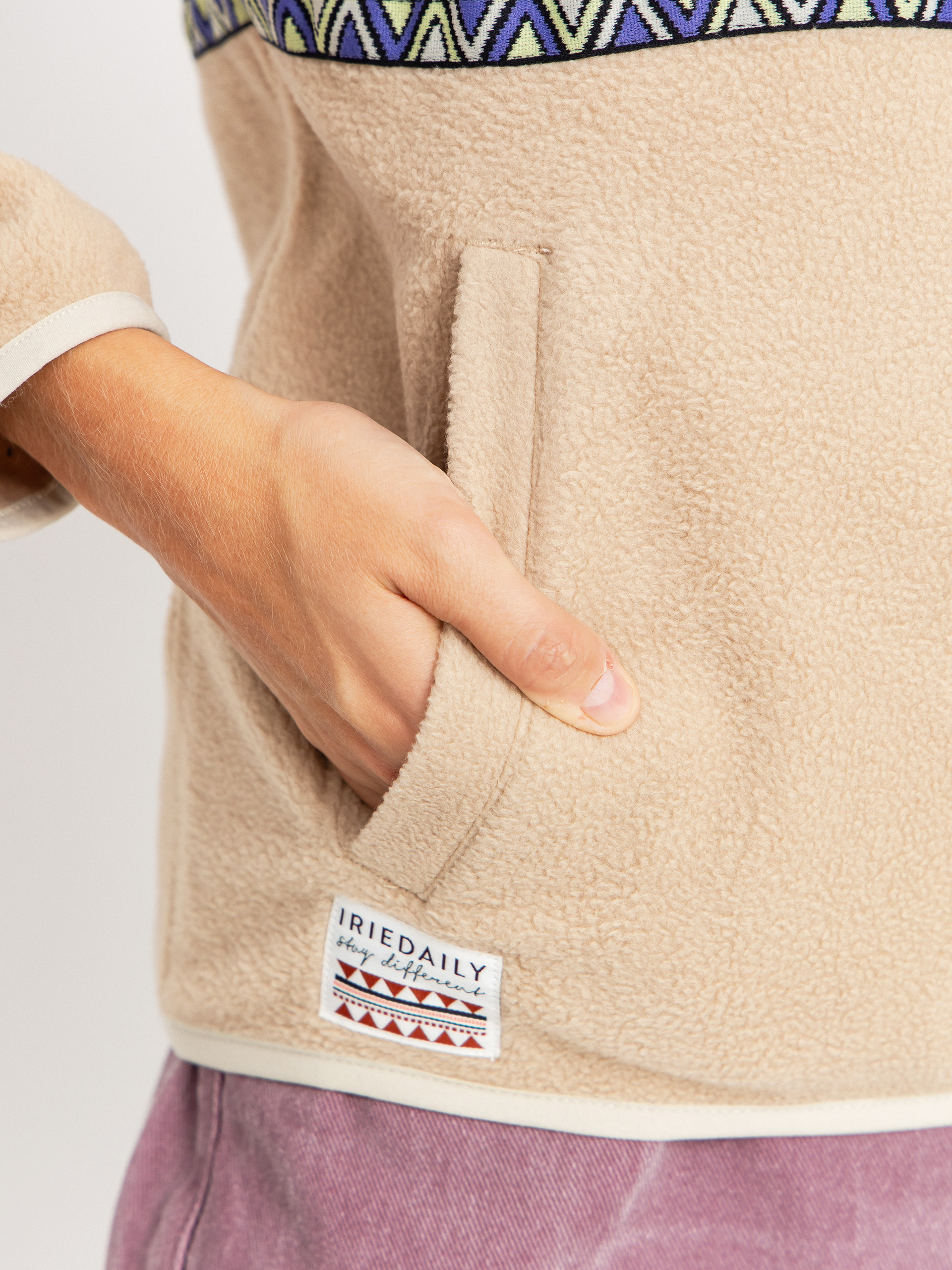 Жіночий Флісовий светр Iriedaily Holina (khaki)