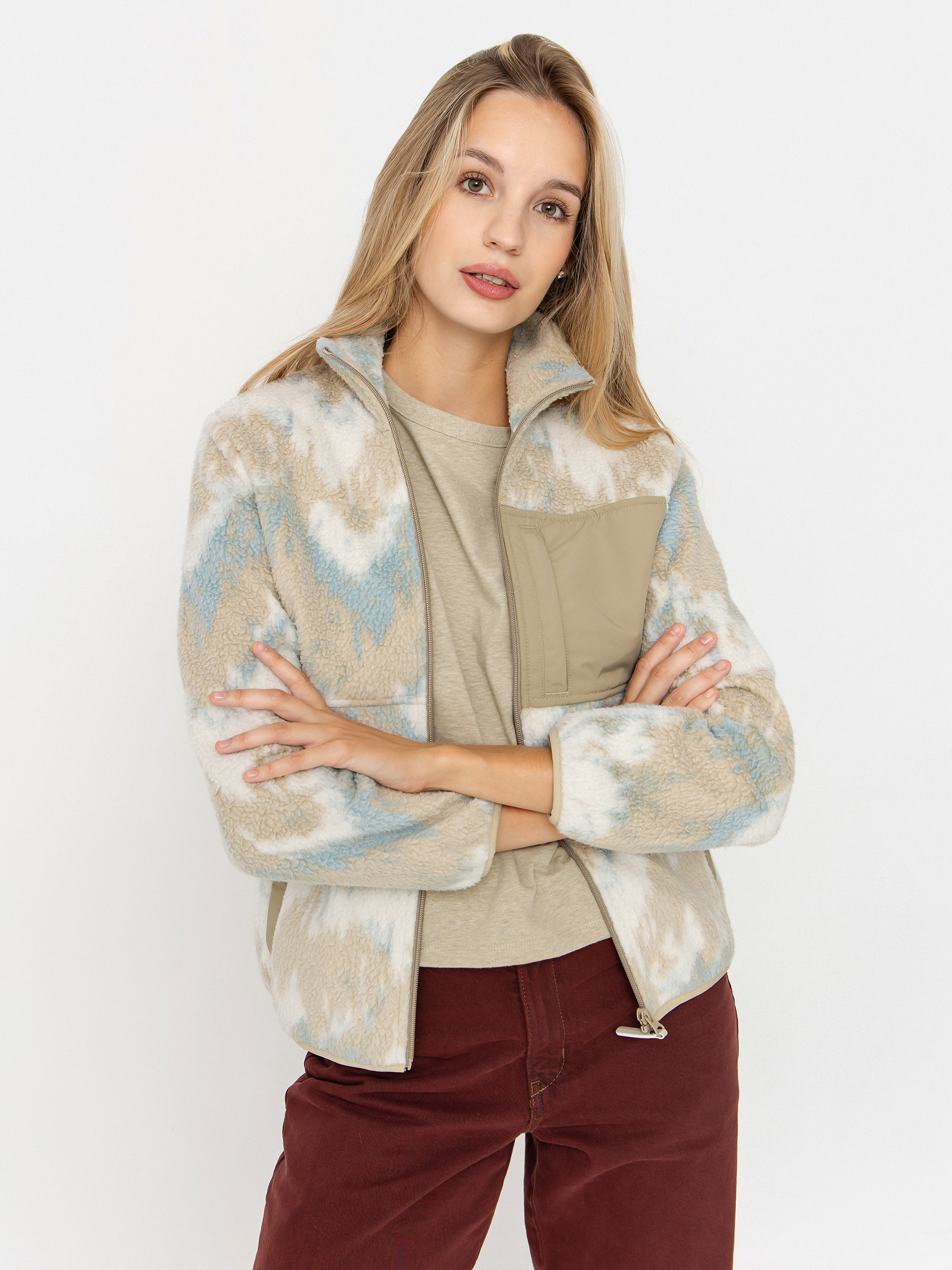 Куртка Iriedaily Arkta Teddy 2 Wmn (khaki grey)