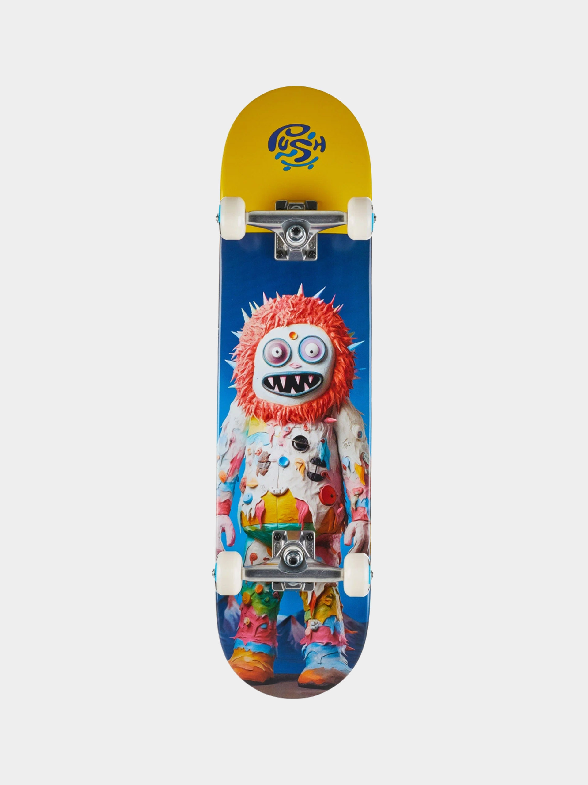 Скейтборд Push Frosty Portrait (yellow)