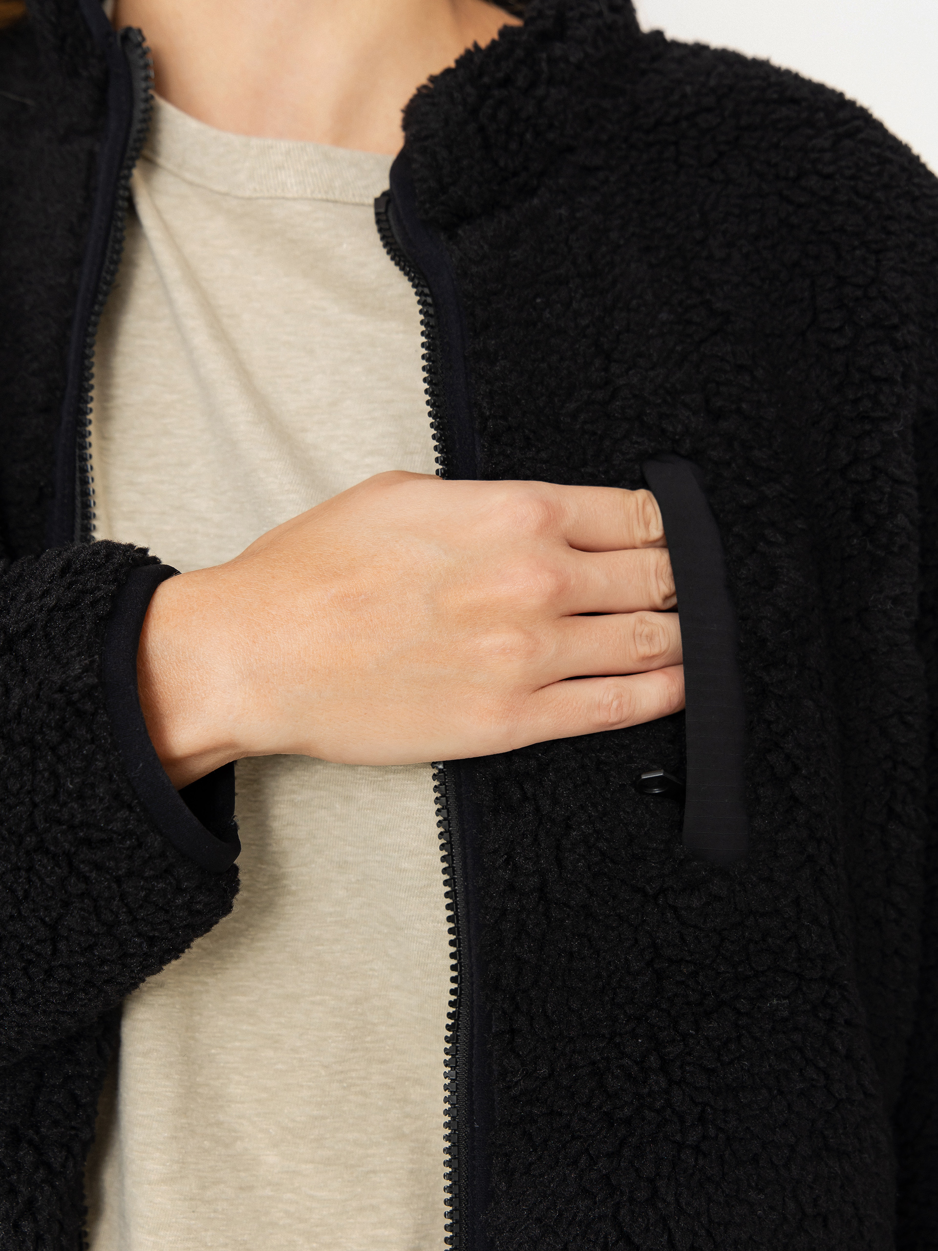 Світшот Volcom Wuzer Fuzzar Wmn (black)