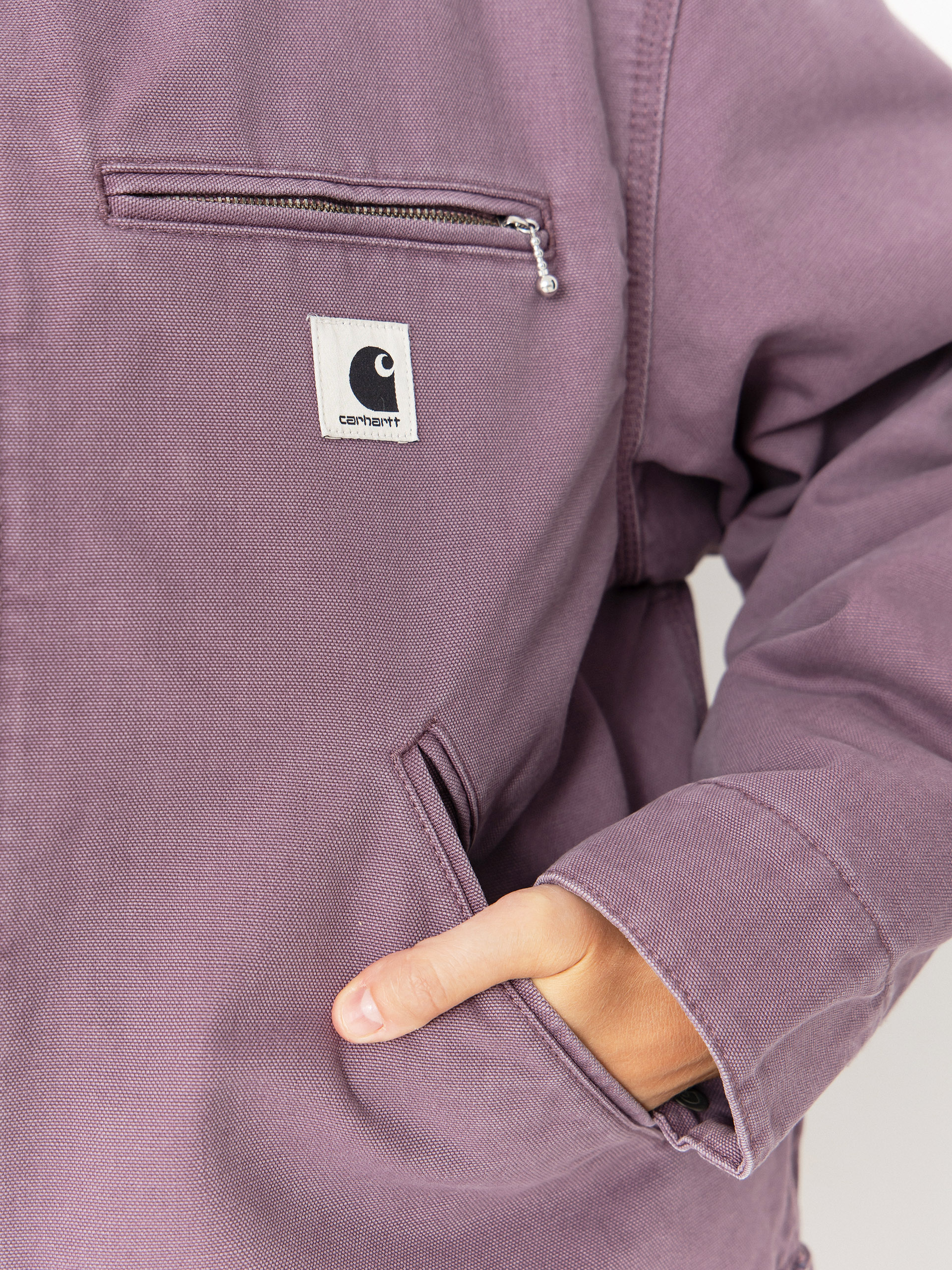 Куртка Carhartt WIP OG Detroit Wmn (phlox/black/stone canvas)