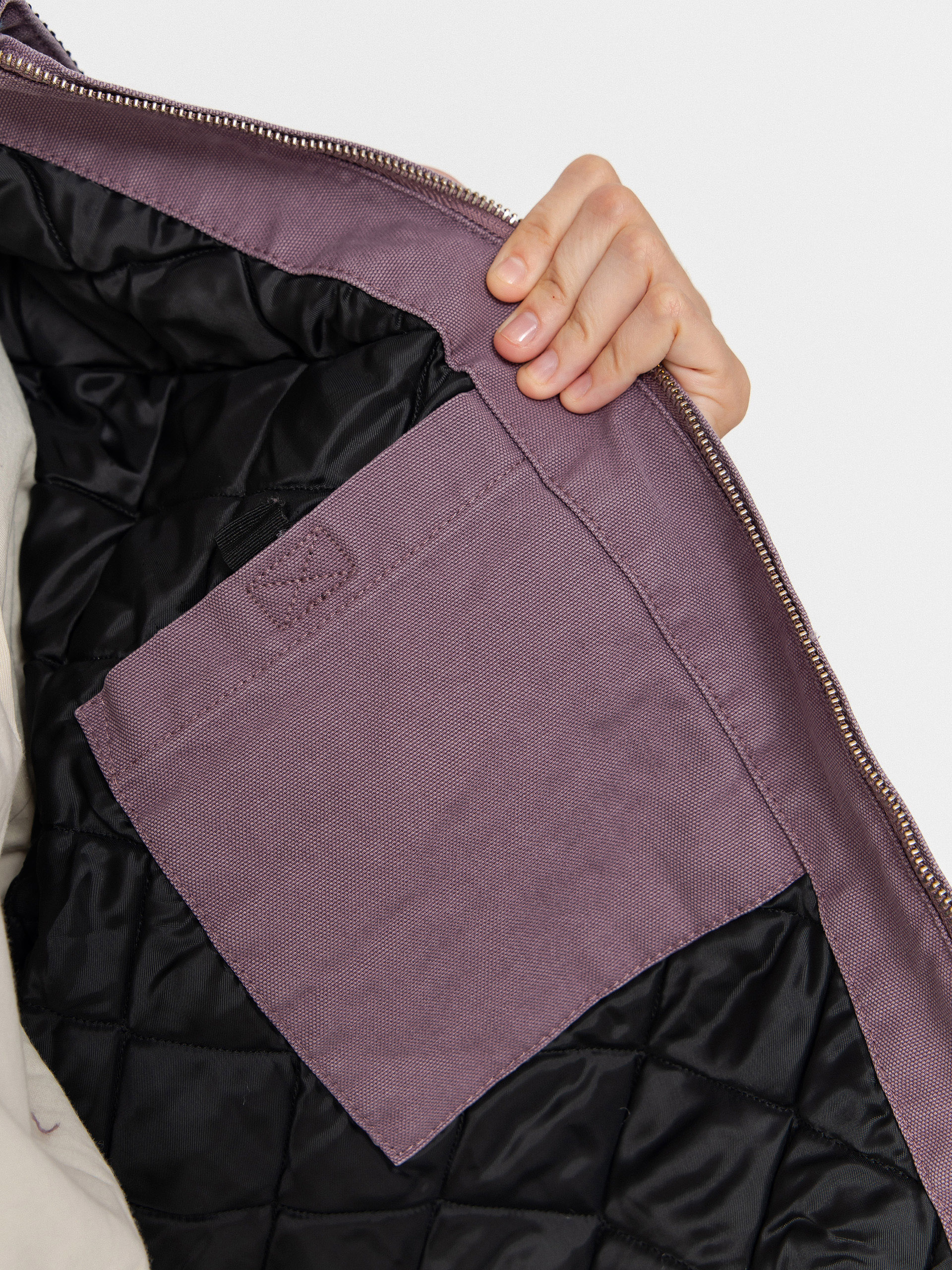 Куртка Carhartt WIP OG Detroit Wmn (phlox/black/stone canvas)