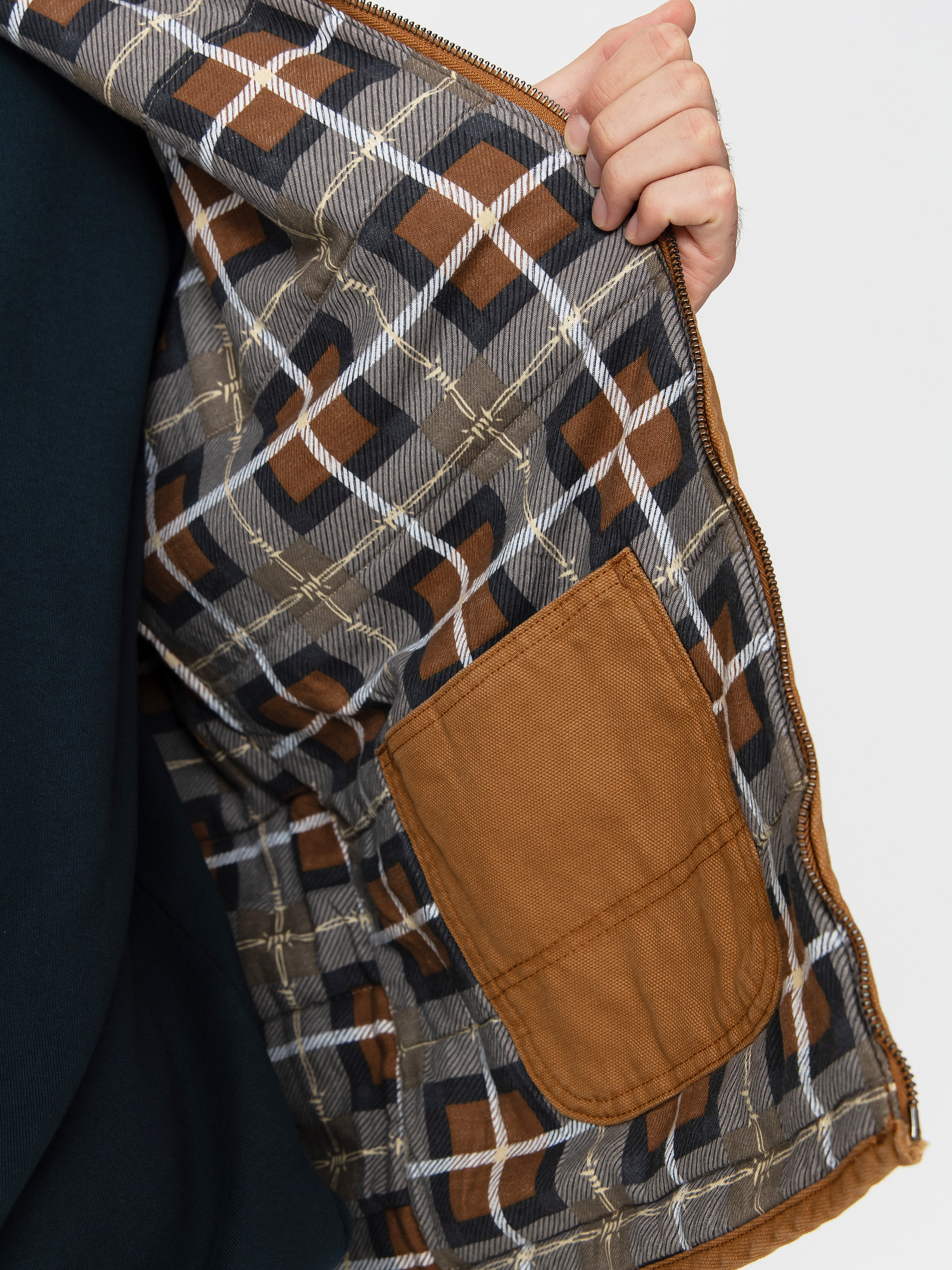 Безрукавка Dickies x Thrasher Vest (brown duck)