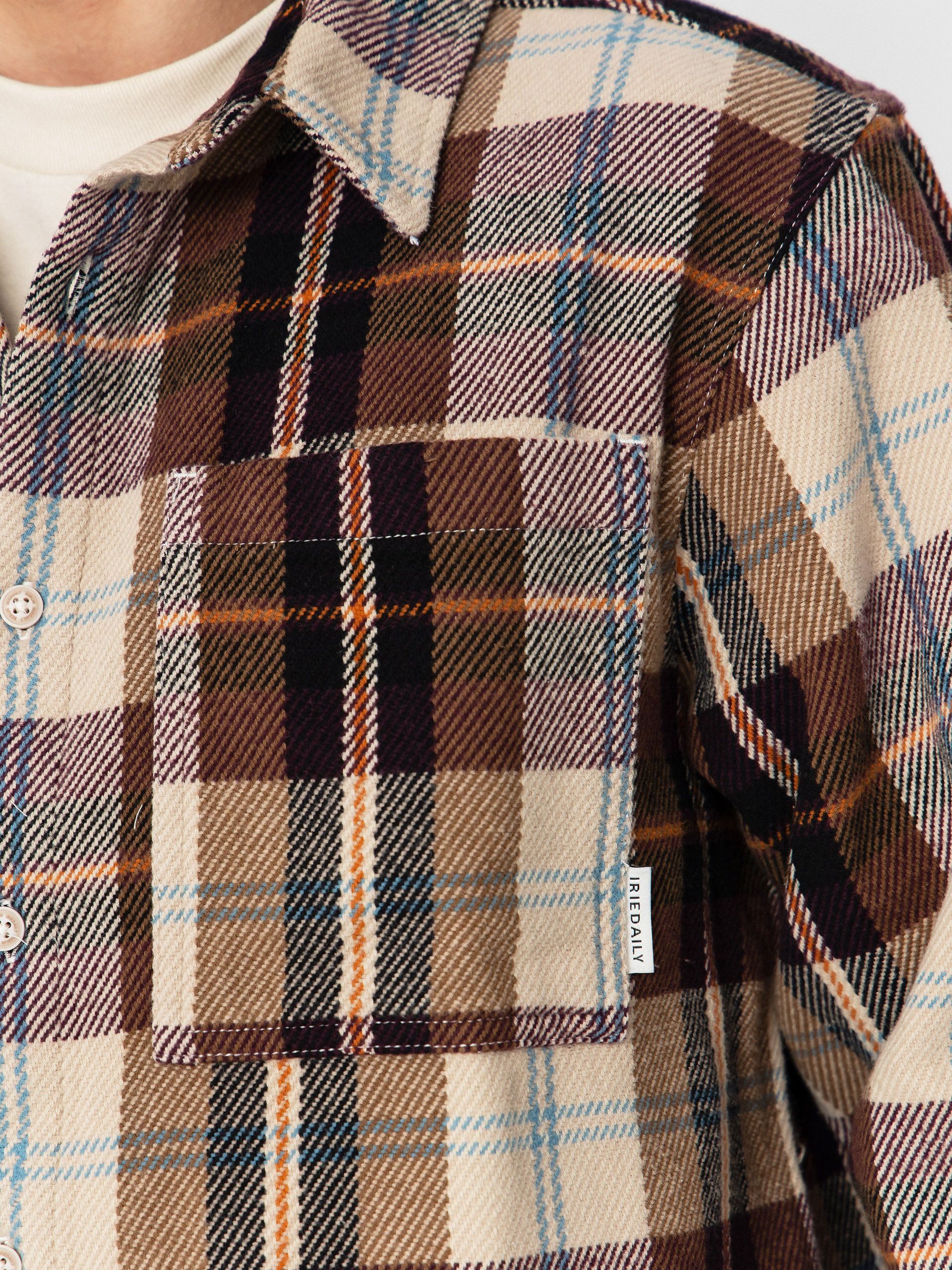 Сорочка Iriedaily Chillax Lumber (sandstone)