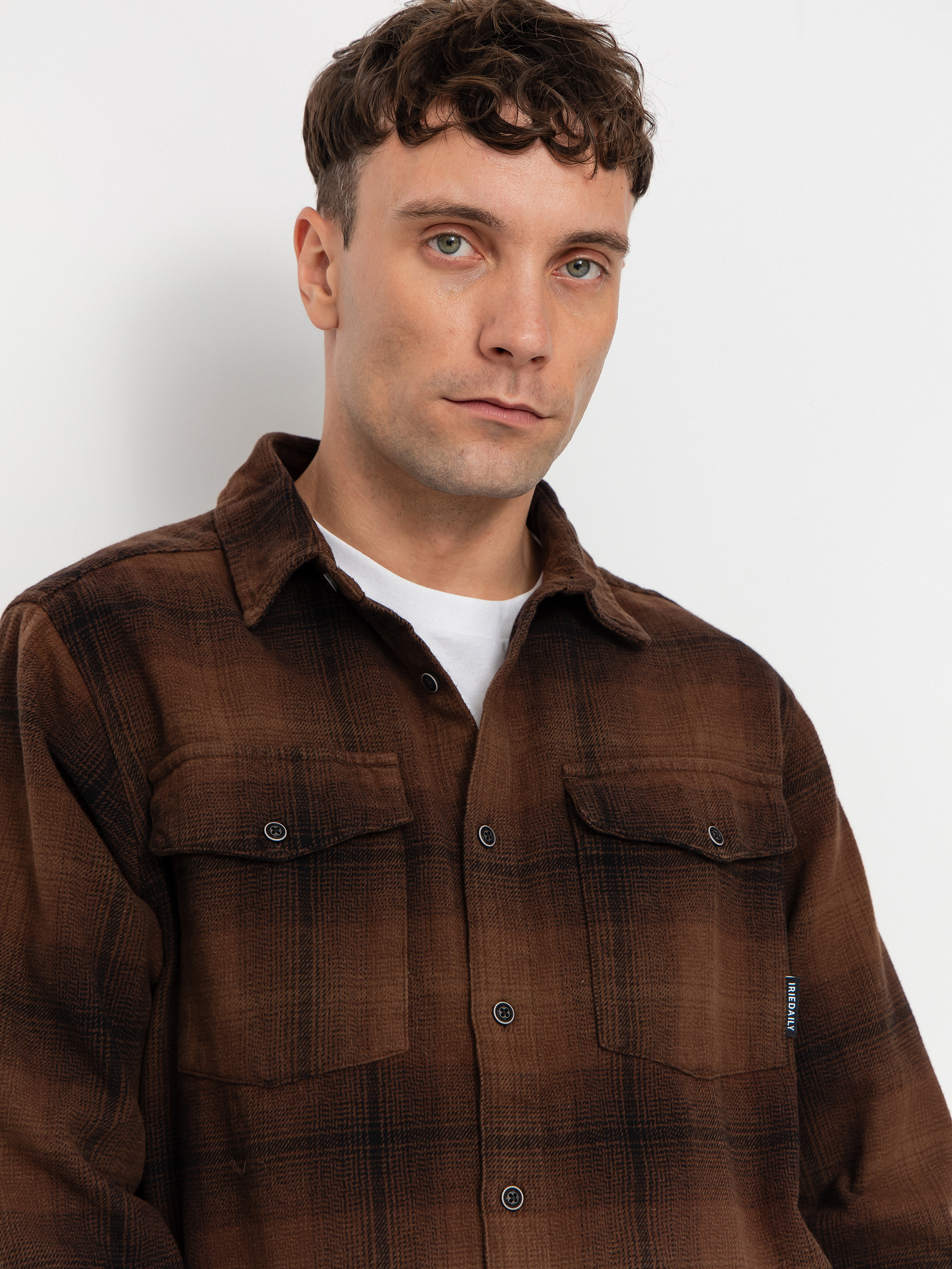 Сорочка Iriedaily Rosomako Eco (dark coffee)