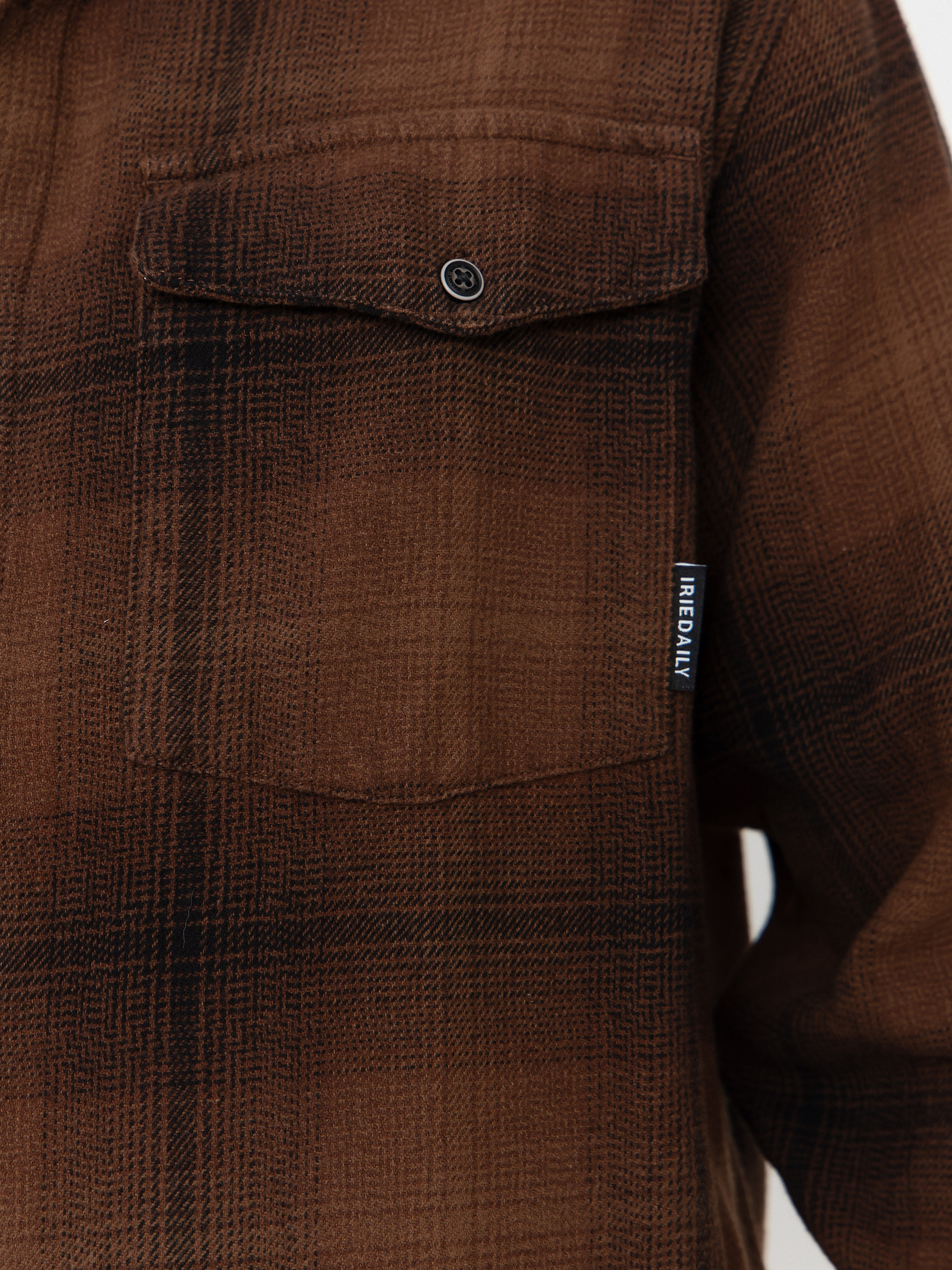 Сорочка Iriedaily Rosomako Eco (dark coffee)