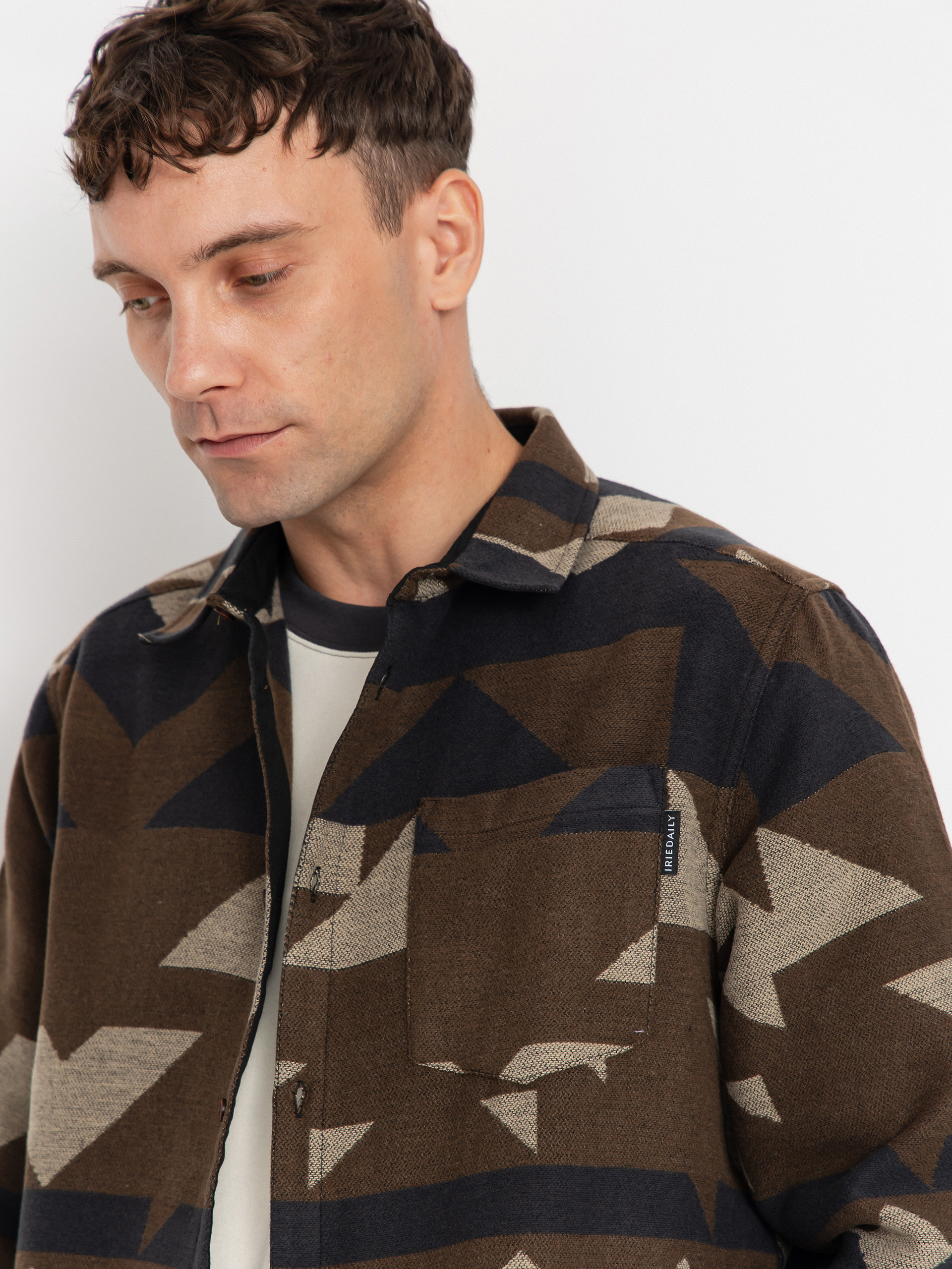 Сорочка Iriedaily Santania (dark coffee)