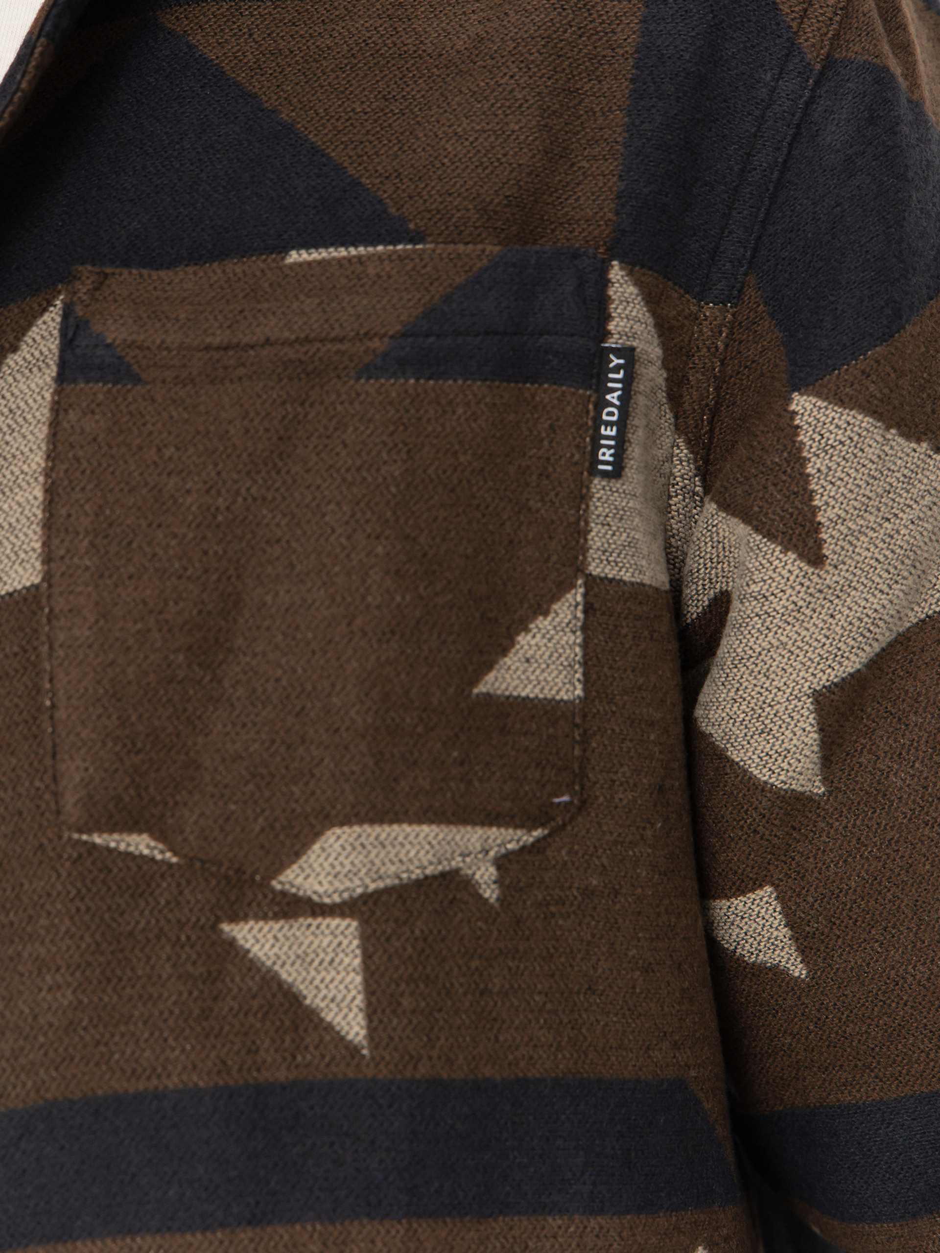 Сорочка Iriedaily Santania (dark coffee)