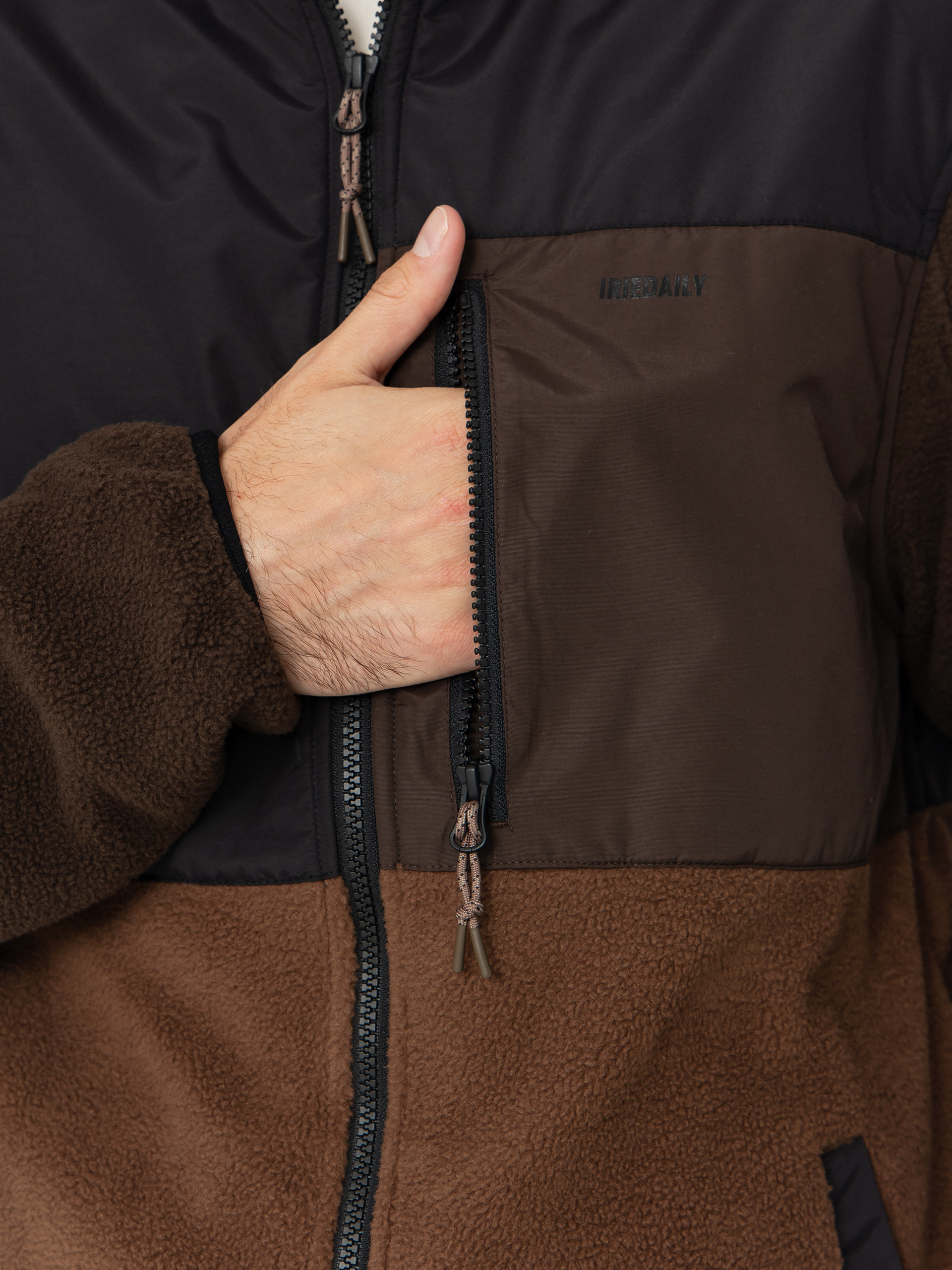 Куртка Iriedaily Auf Deck Fleece (dark coffee)