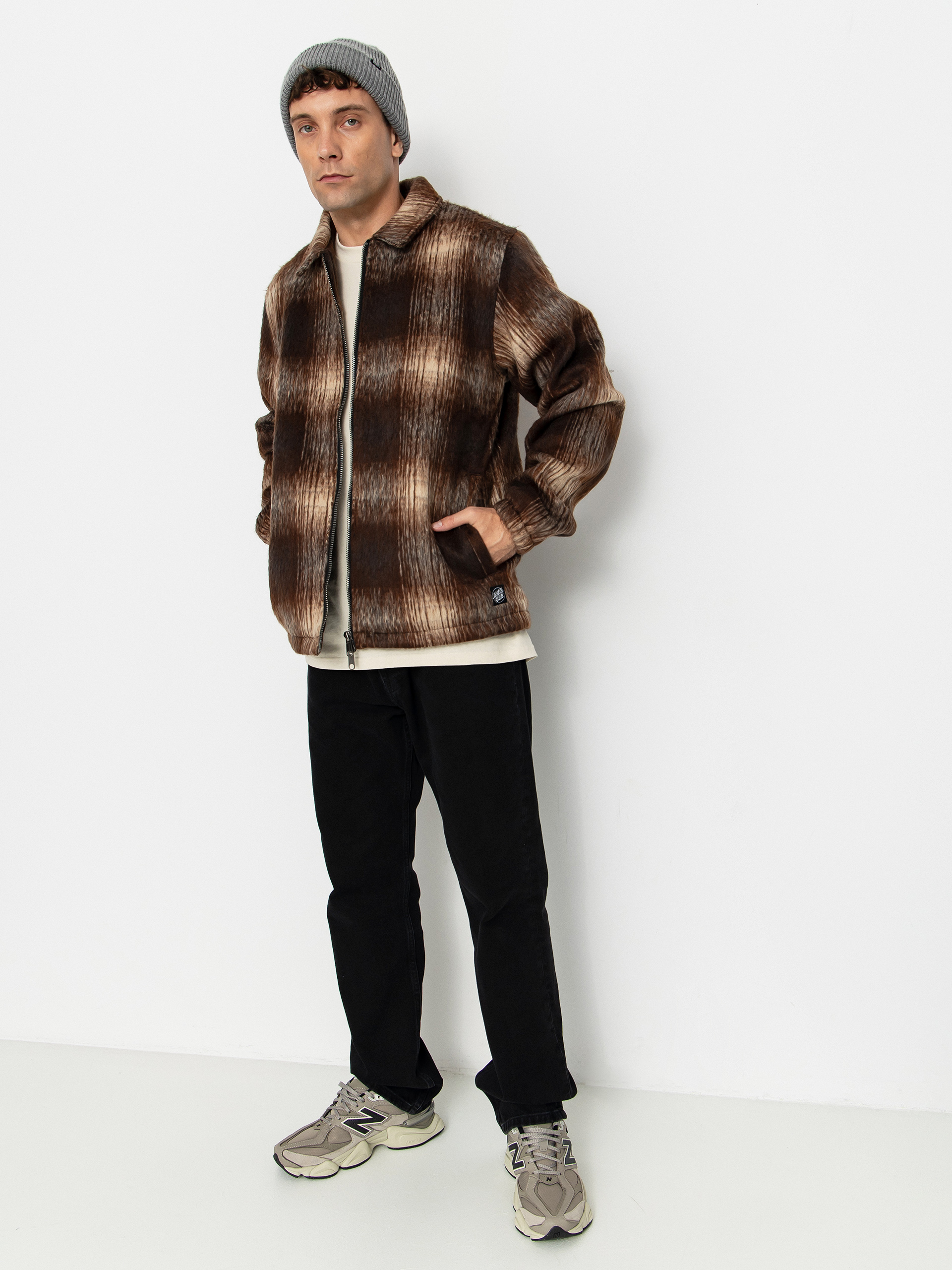 Куртка Santa Cruz Hideout (brown check)