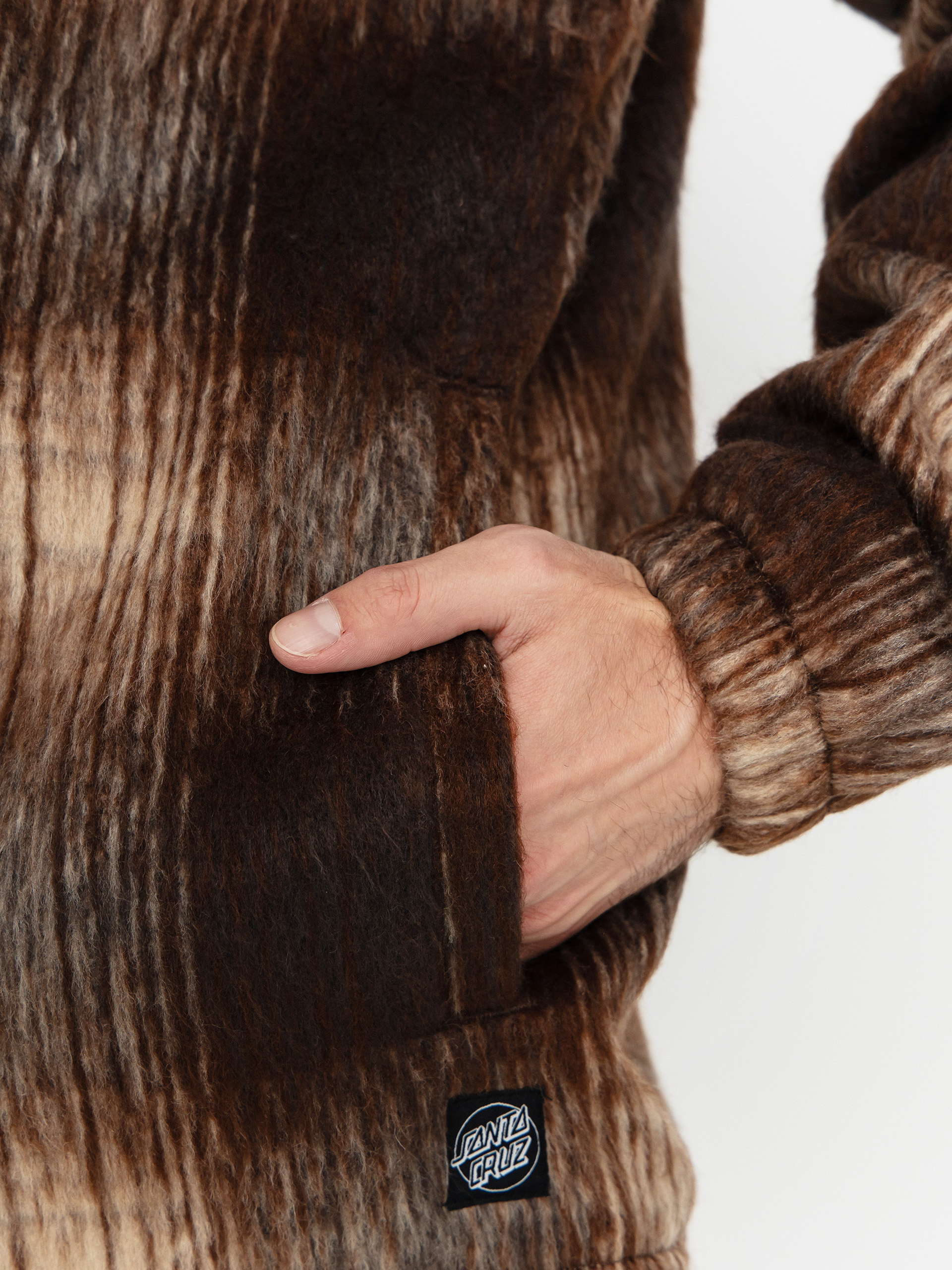 Куртка Santa Cruz Hideout (brown check)