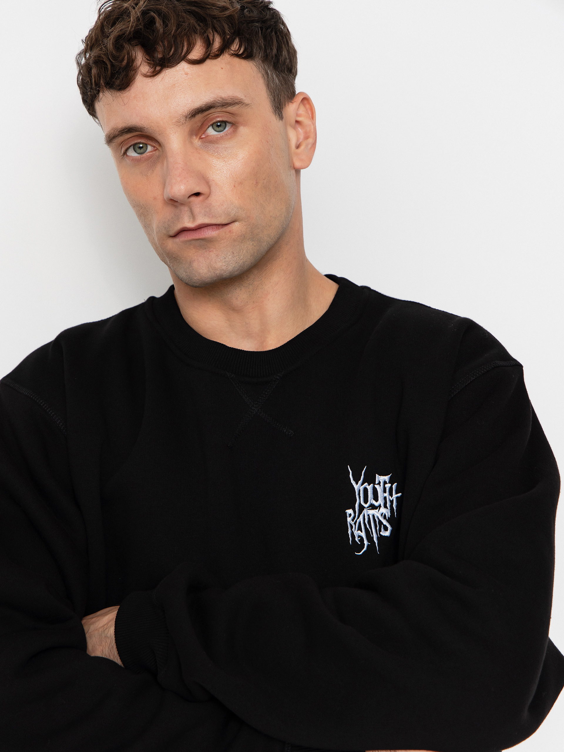 Світшот Youth Skateboards Skate Rat Crew (black)
