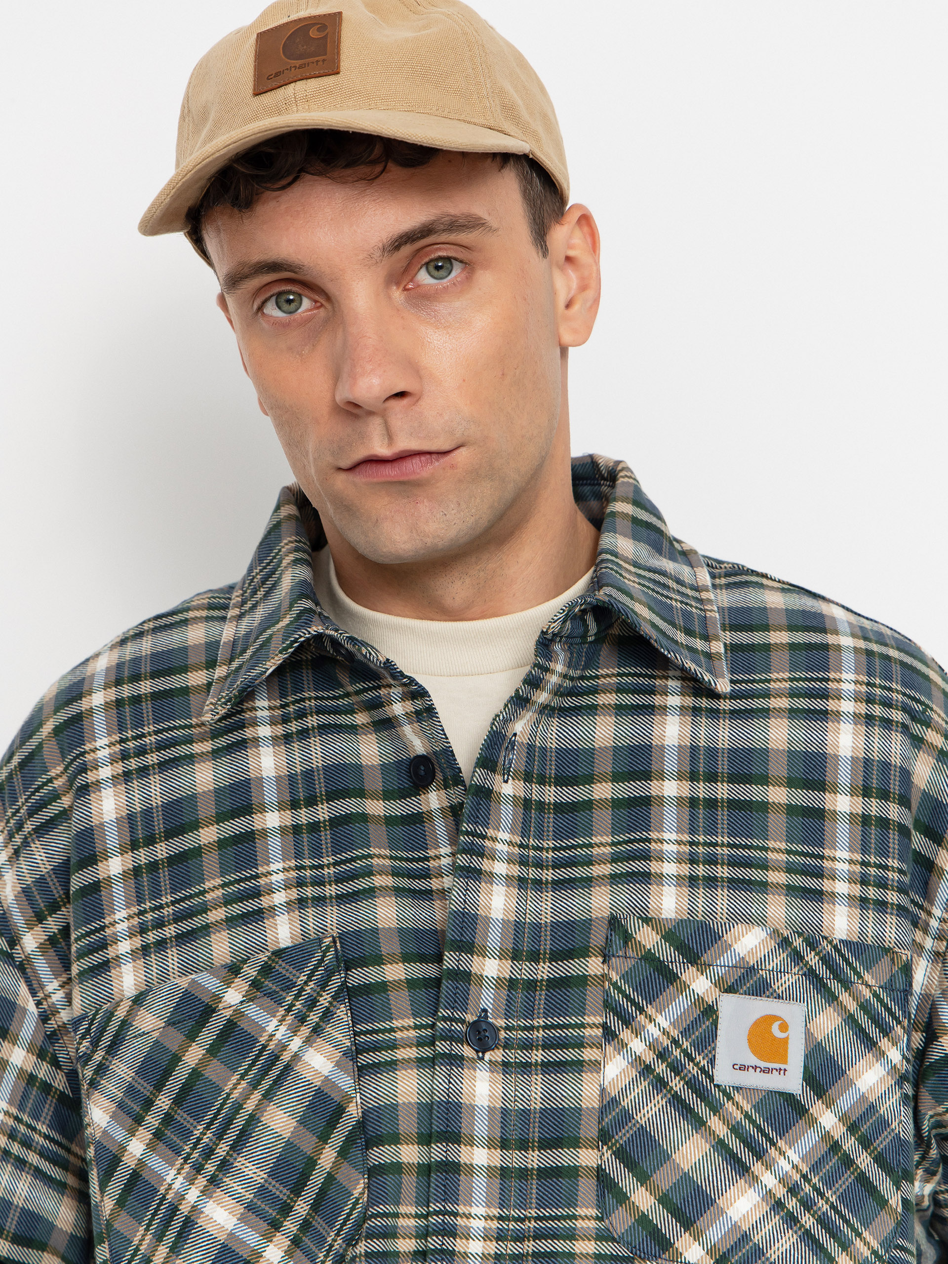 Куртка Carhartt WIP Cronyn (cronyn check/dark navy)