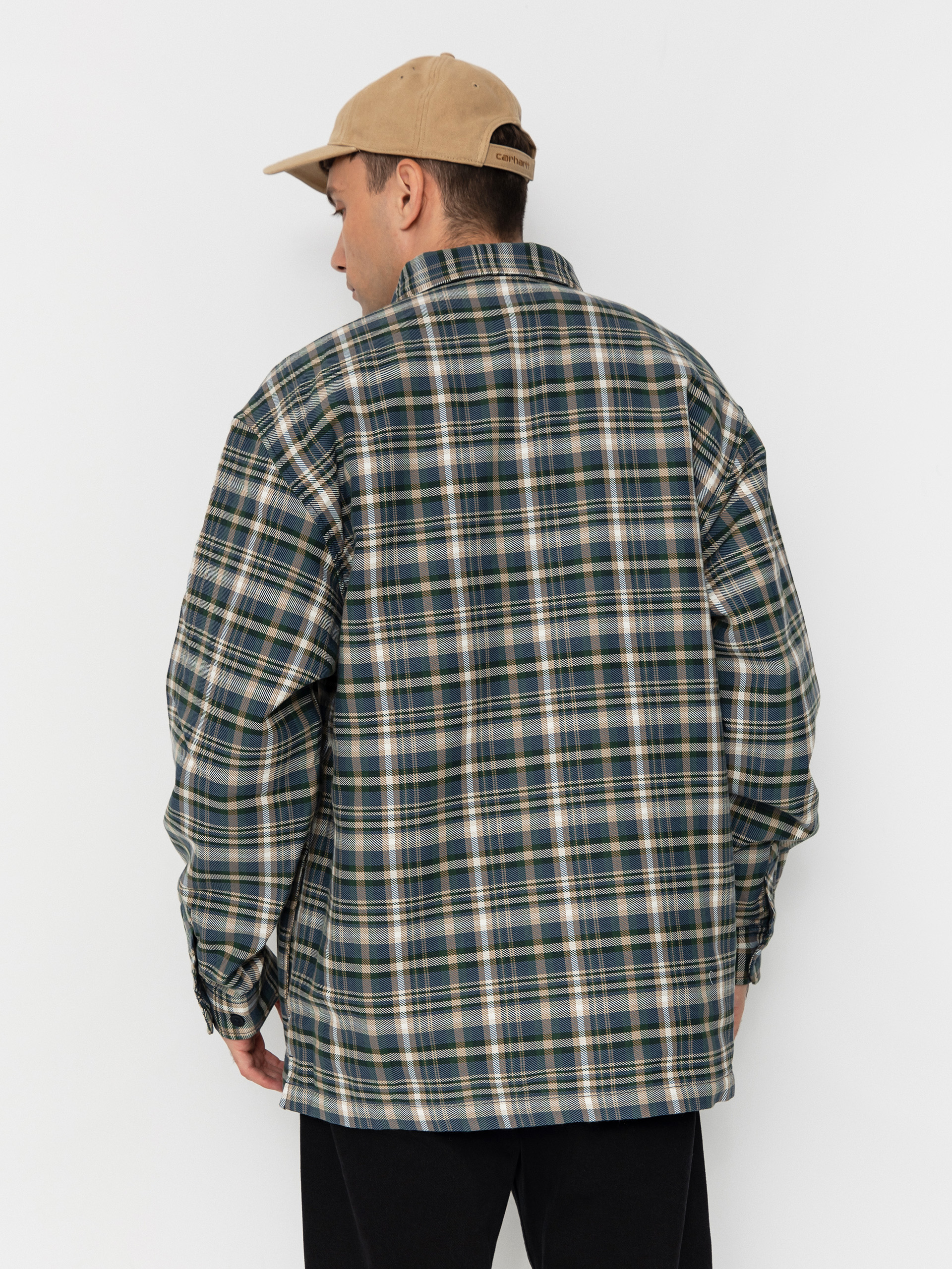 Куртка Carhartt WIP Cronyn (cronyn check/dark navy)