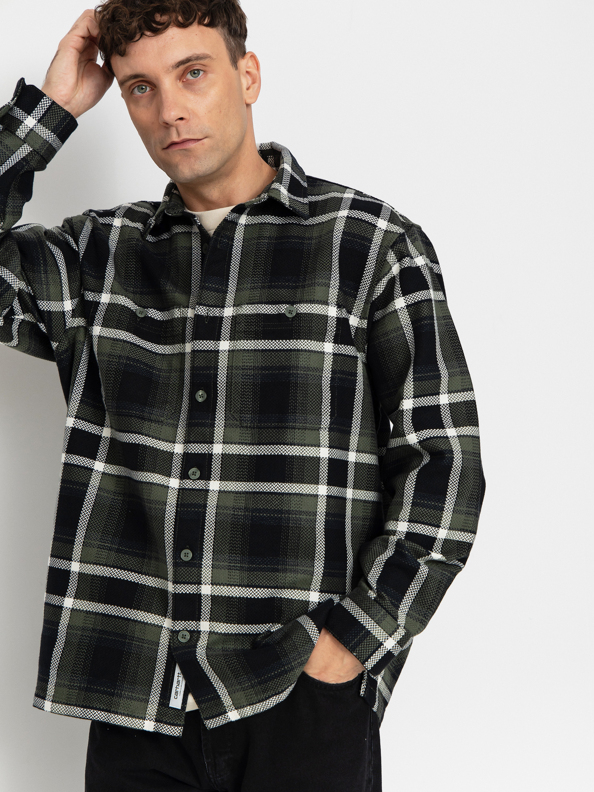 Сорочка Carhartt WIP Vaughn (vaughn check/opuntia)