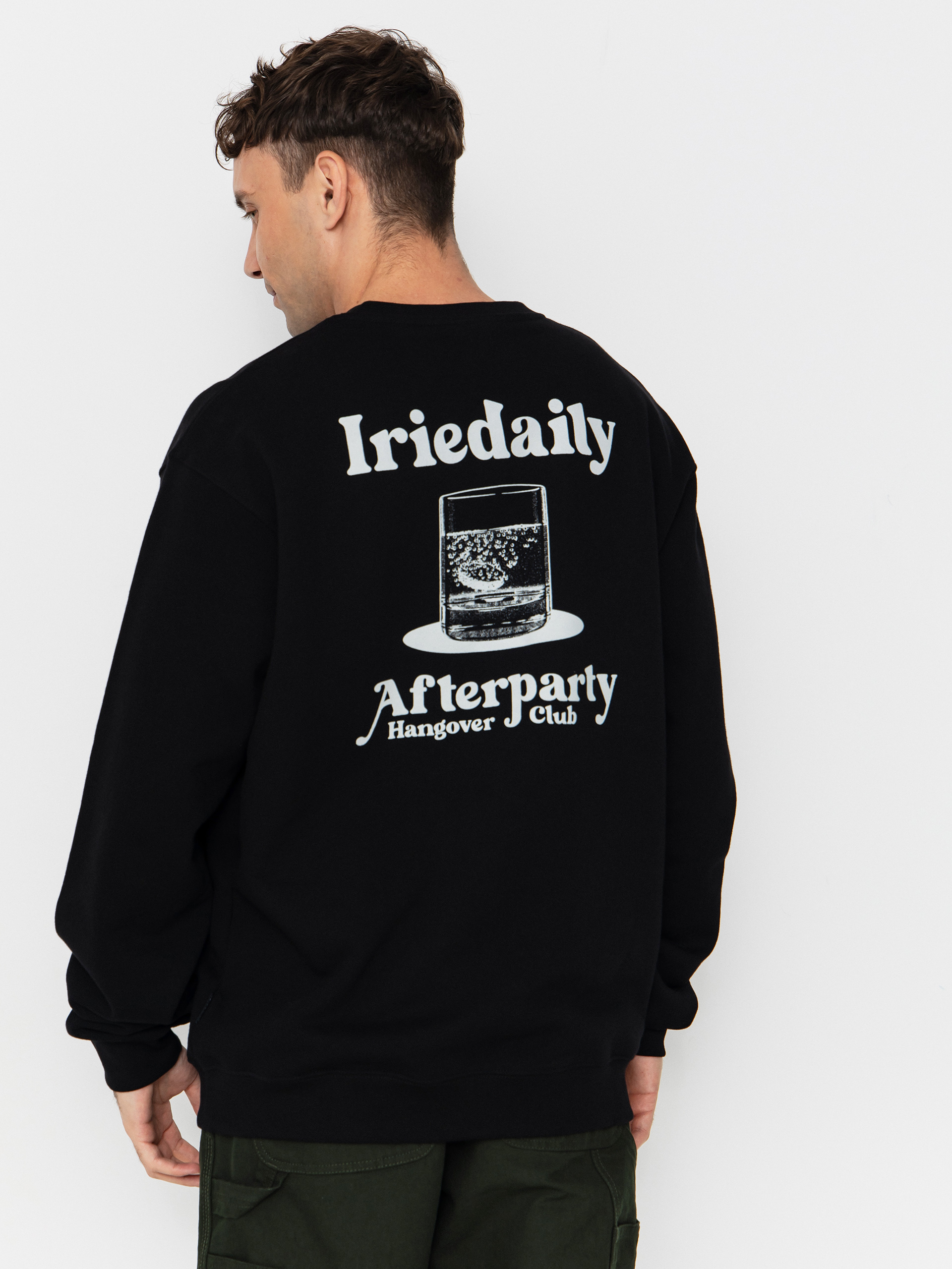 Світшот Iriedaily Hangover Club (black)