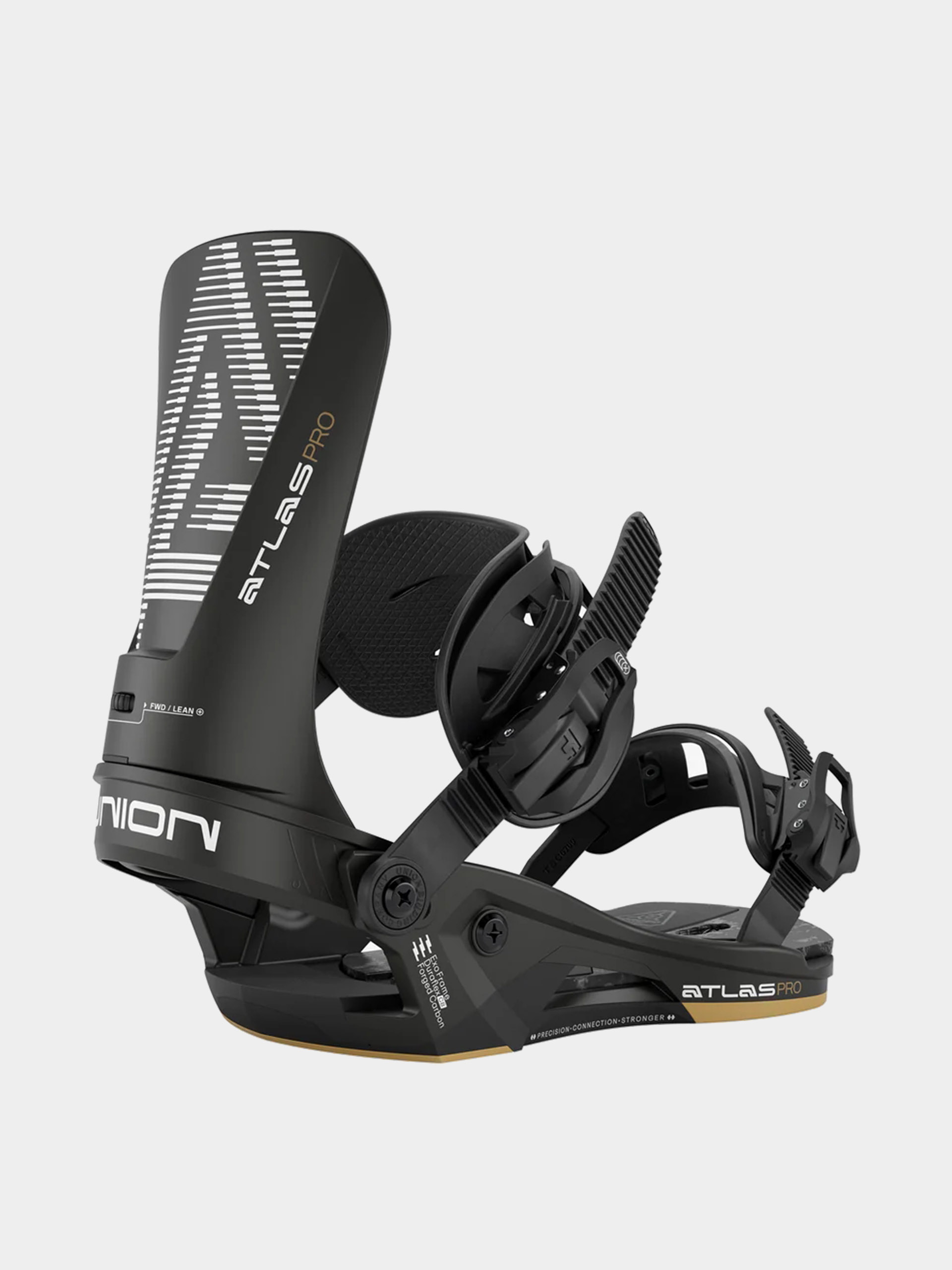 Сноубордичні кріплення Union Atlas Pro (metallic black)