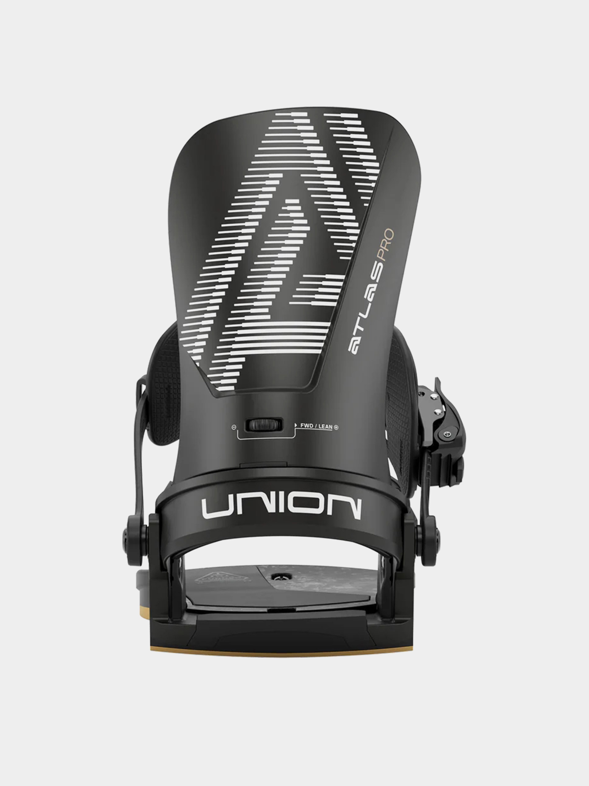 Чоловічі Сноубордичні кріплення Union Atlas Pro (metallic black)
