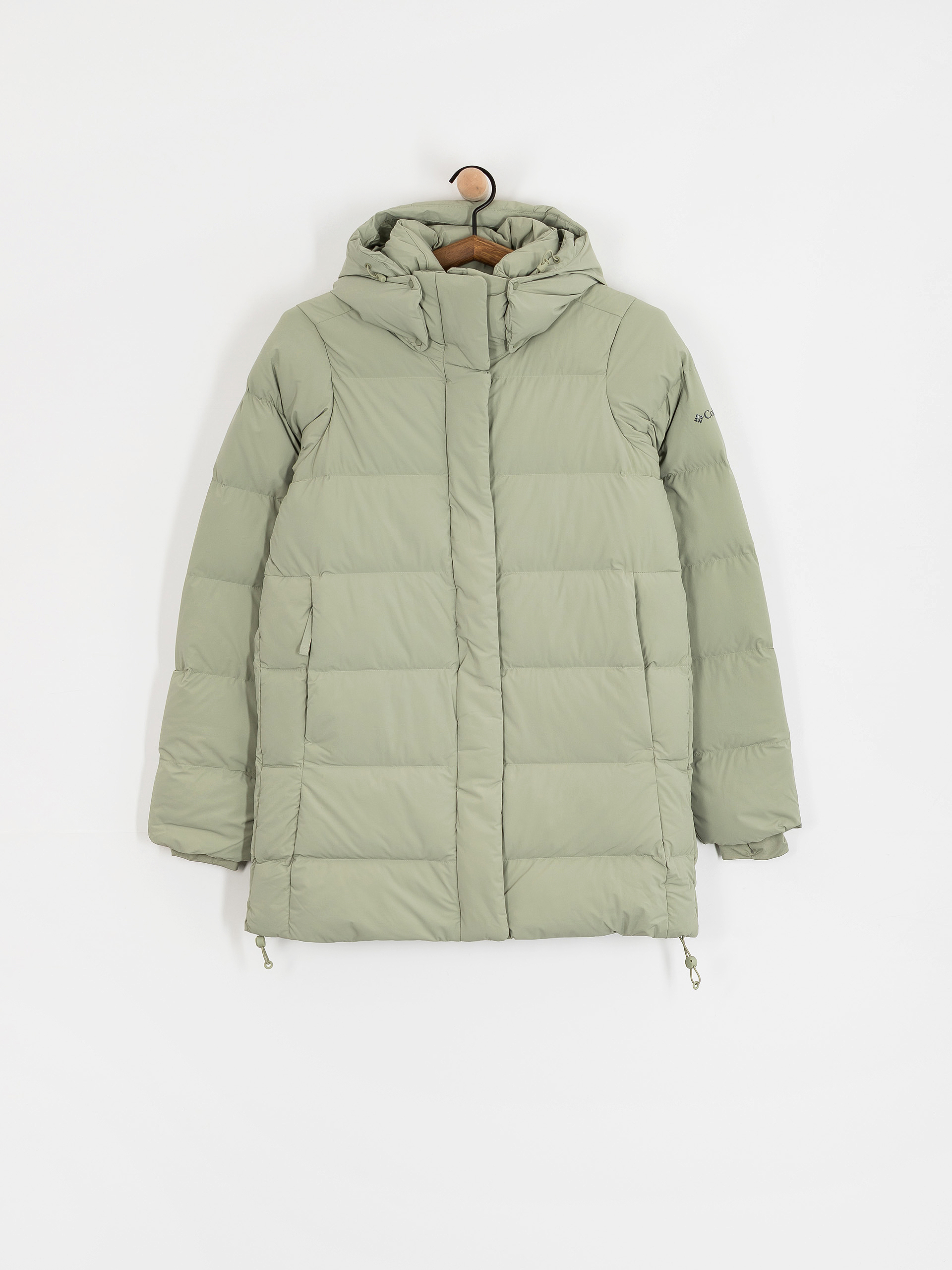 Куртка Columbia Amaze Puff Mid Hooded Wmn (safari)